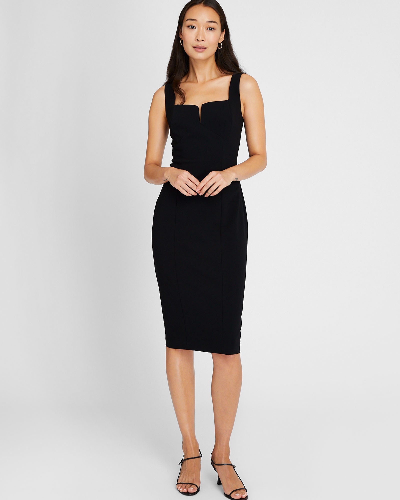 CLUB MONACO - Robe élégante ajustée - Noir