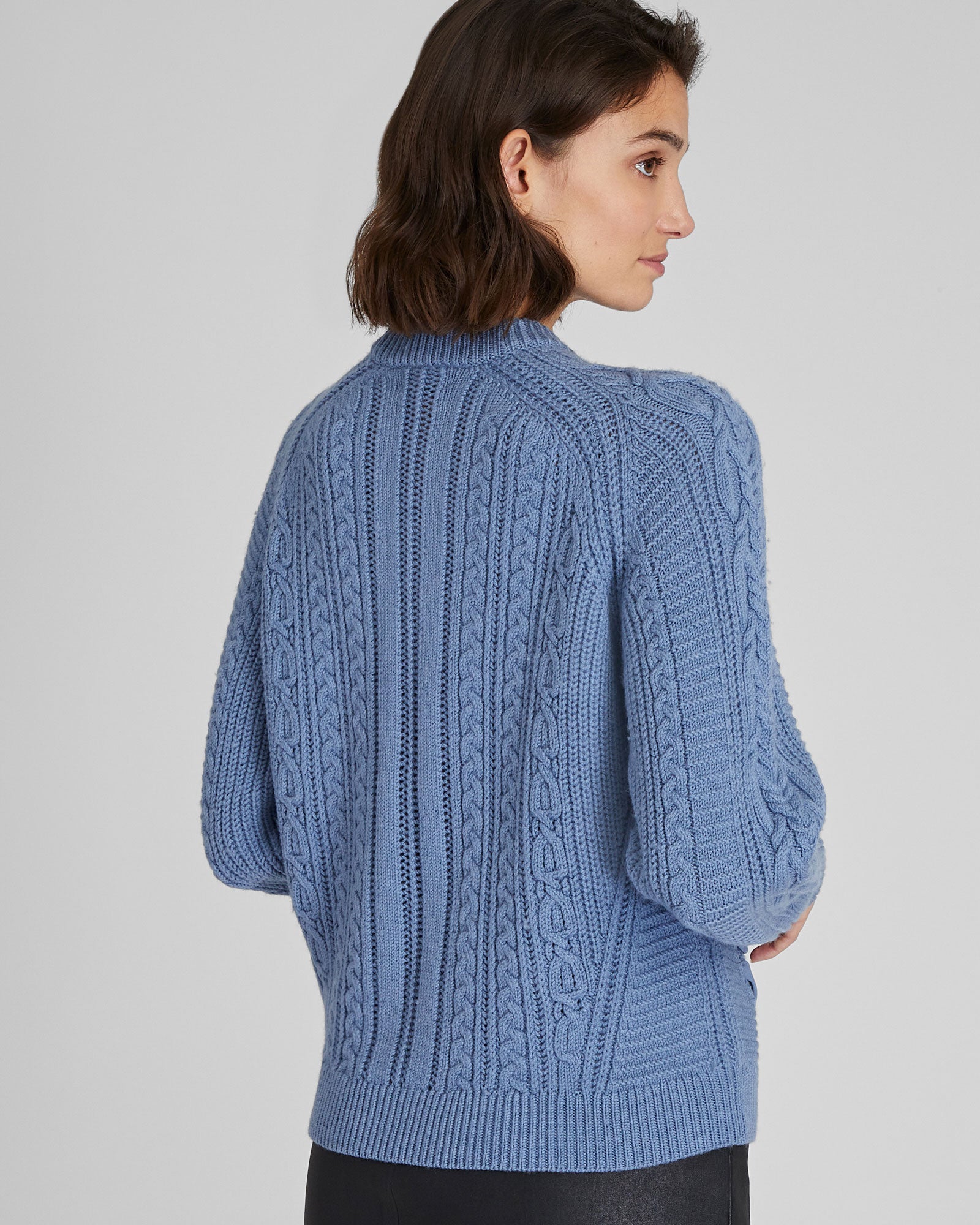 CLUB MONACO - Chandail mixte décontracté - Bleu côtier