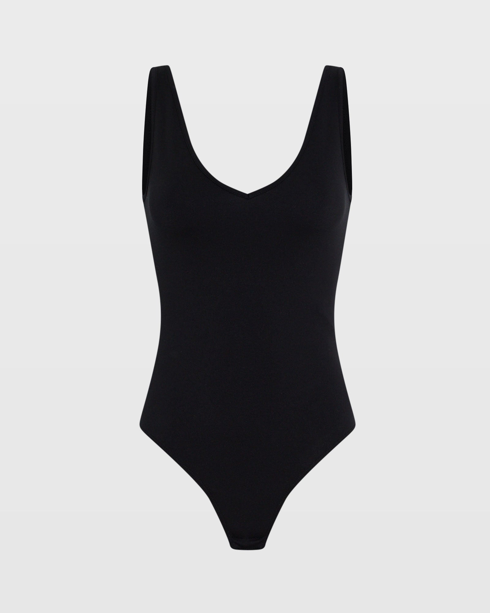 CLUB MONACO - Ribbed Bodysuit - Black