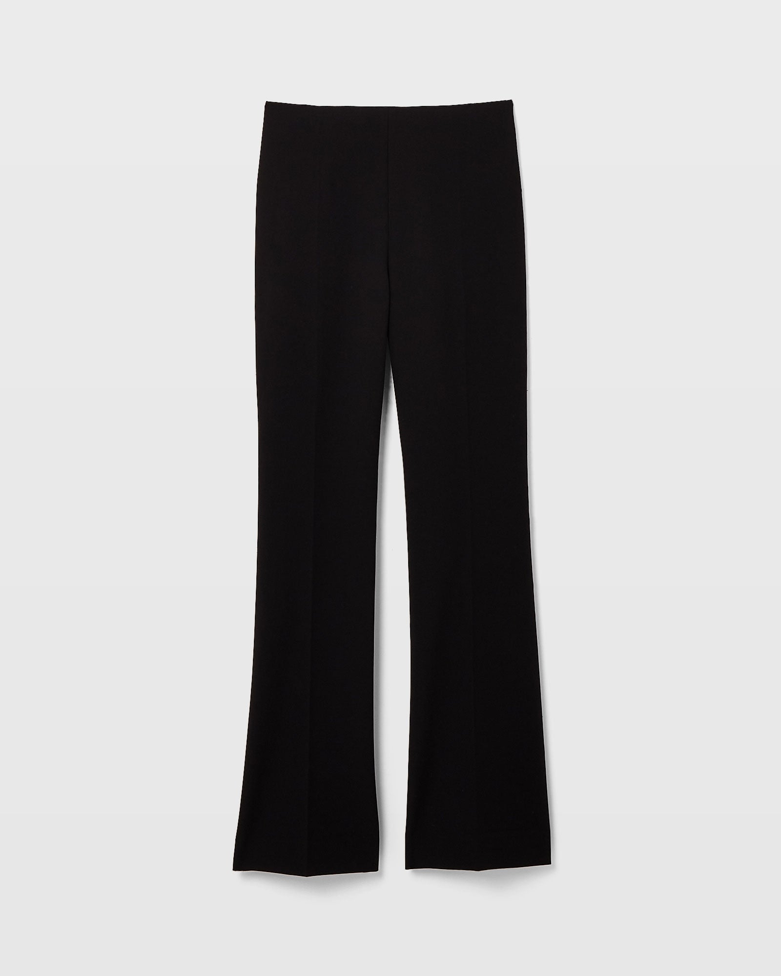 CLUB MONACO - High Rise Crepe Trouser - Black