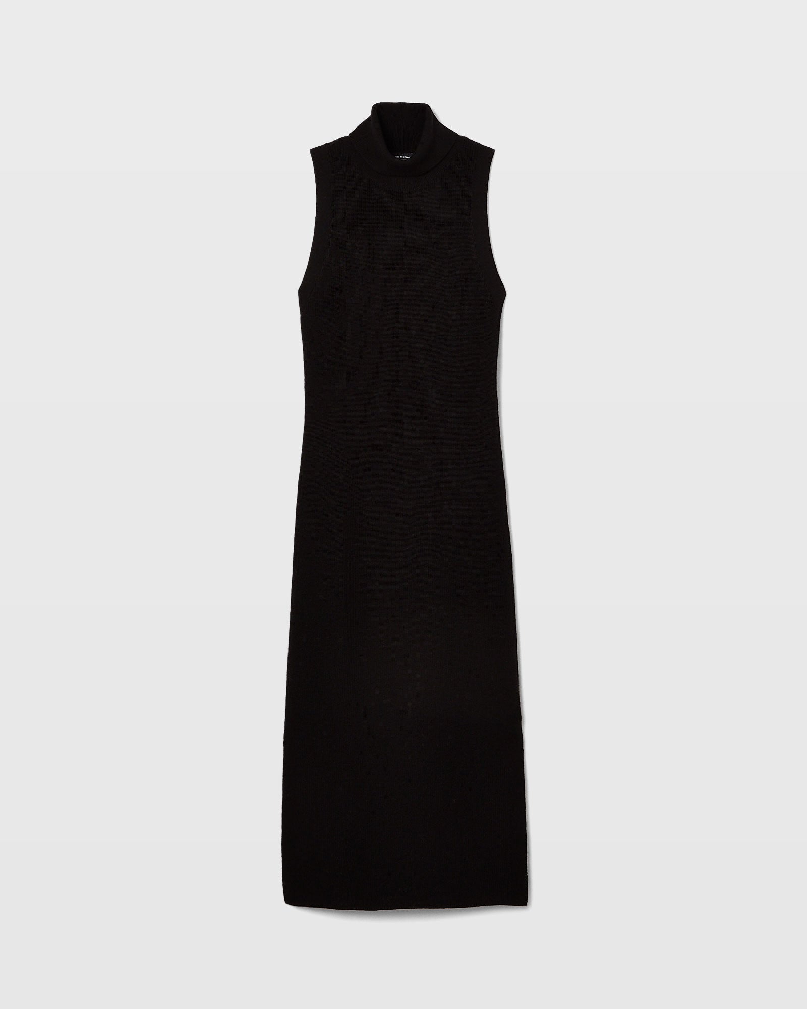 CLUB MONACO - Robe à col roulé sans manches - Noir