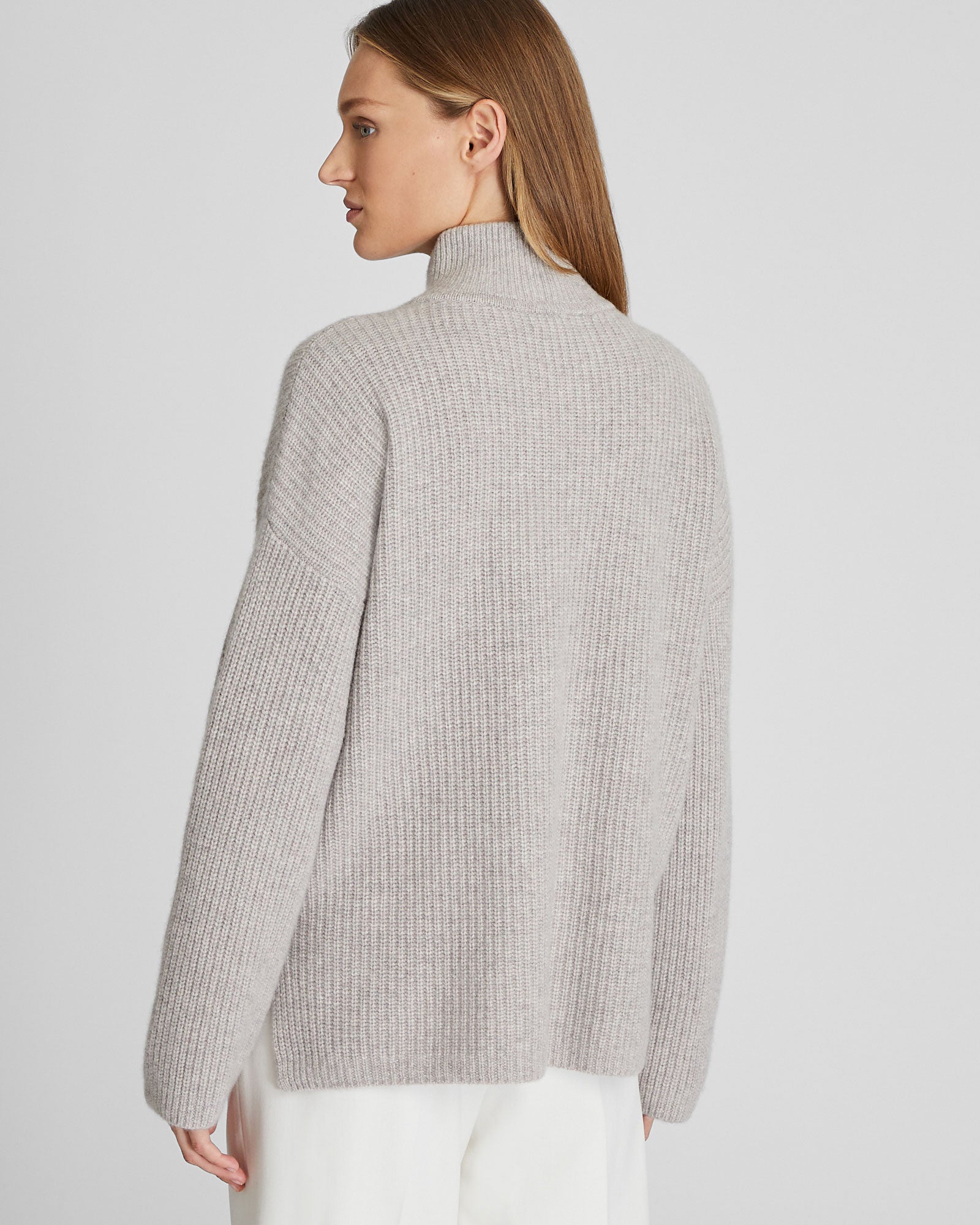 CLUB MONACO - Relaxed Cashmere Quarter-Zip Sweater - Honey Wheat