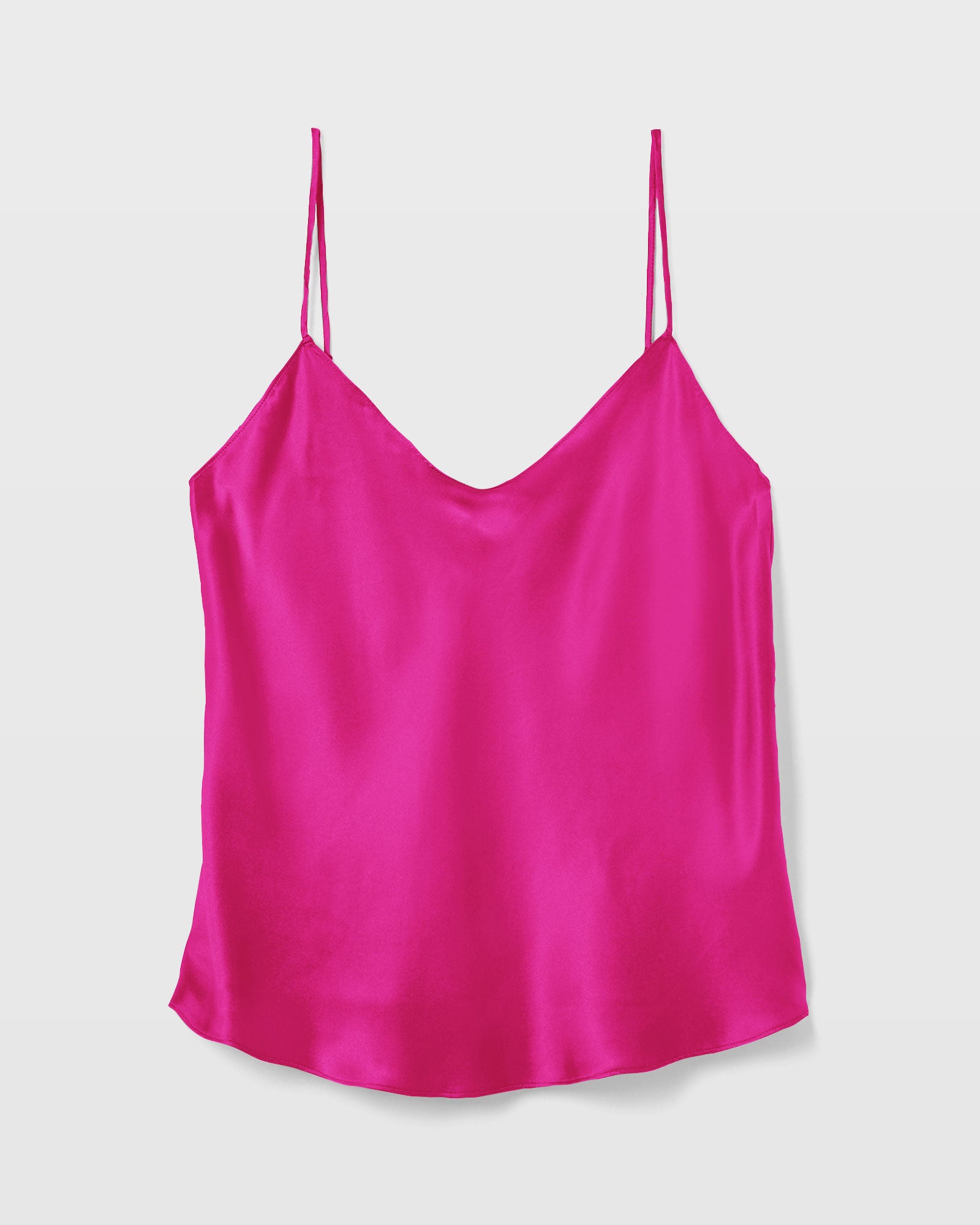 CLUB MONACO - Camisole en soie charmeuse - Fuchsia