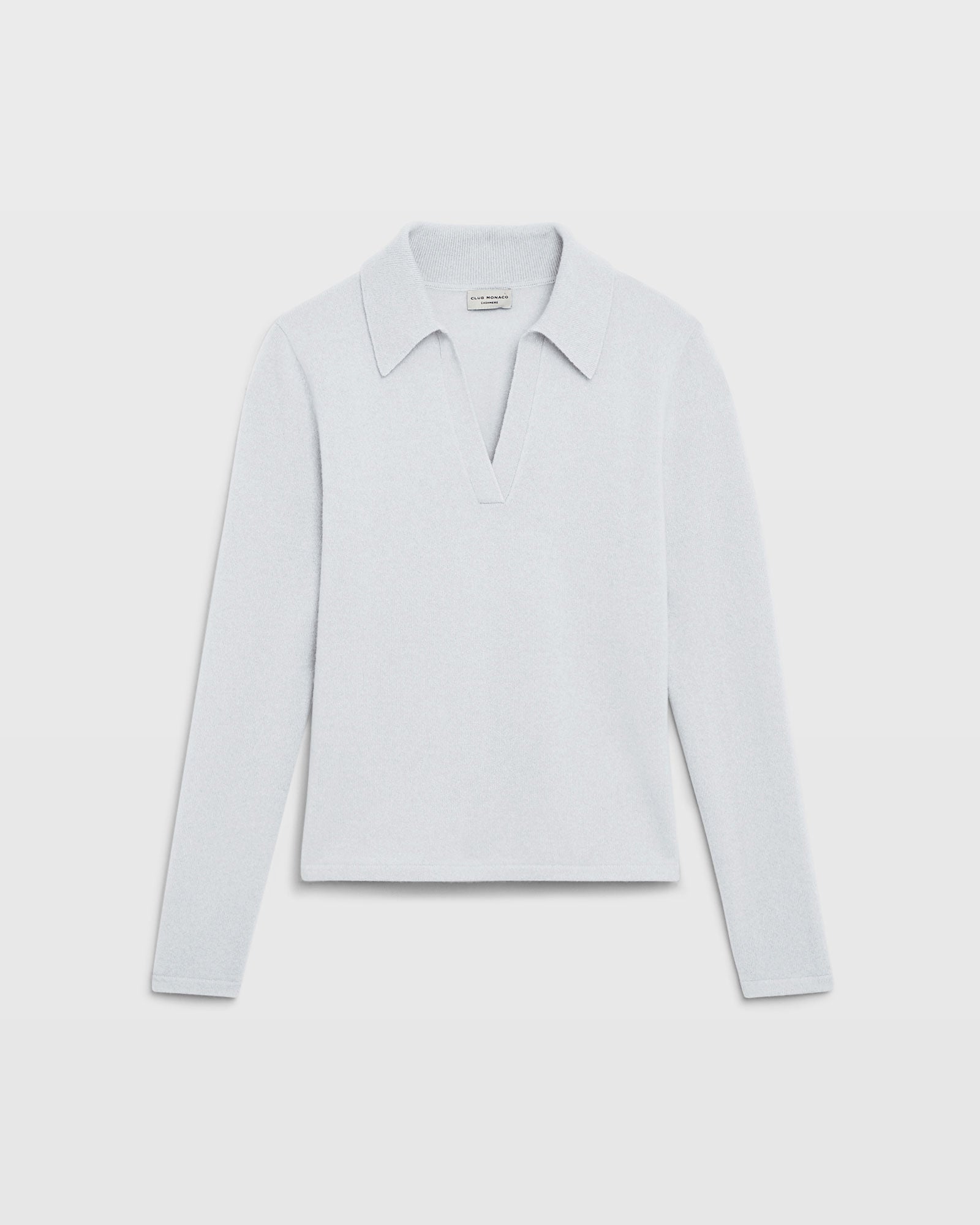 CLUB MONACO - Chandail en cachemire - Bleu Bruyère