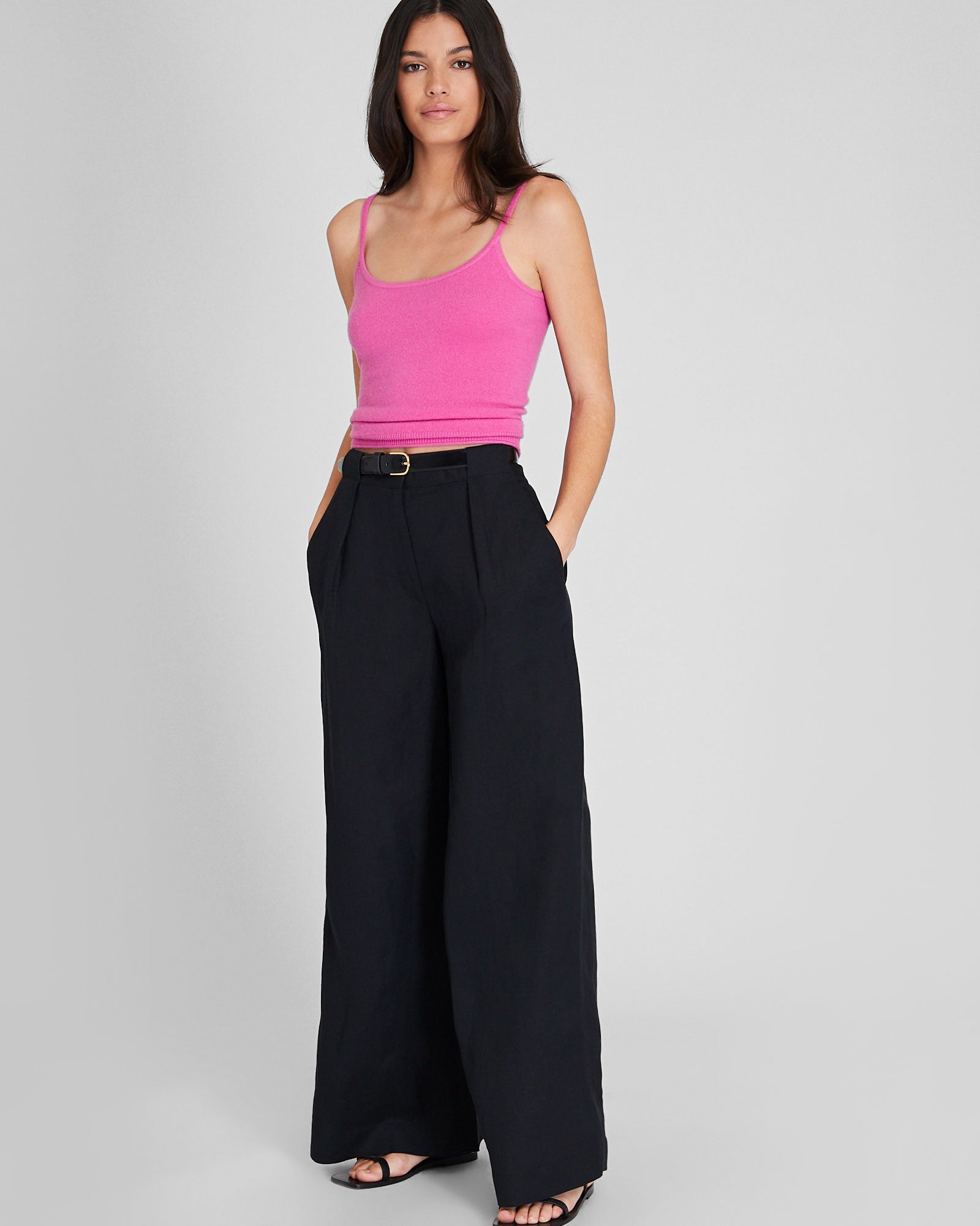 CLUB MONACO - Camisole en cachemire - Rose
