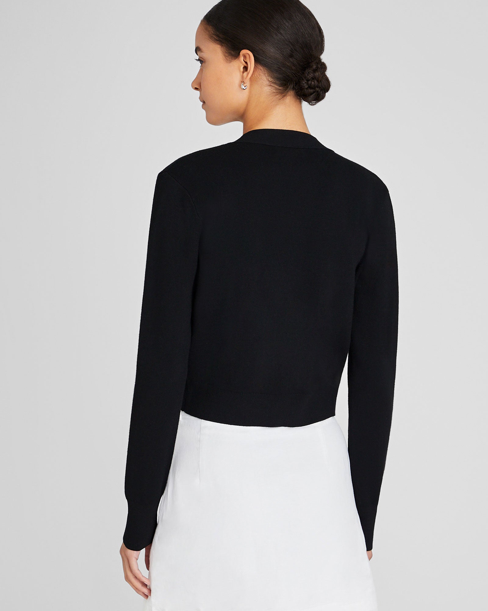 CLUB MONACO - Cardigan court - Noir