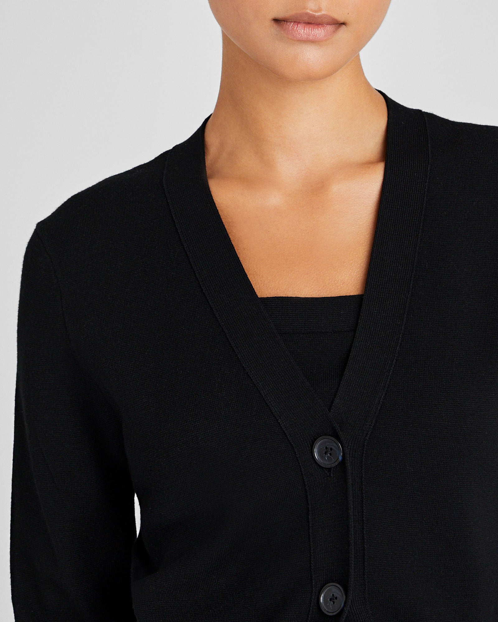 CLUB MONACO - Cardigan court - Noir