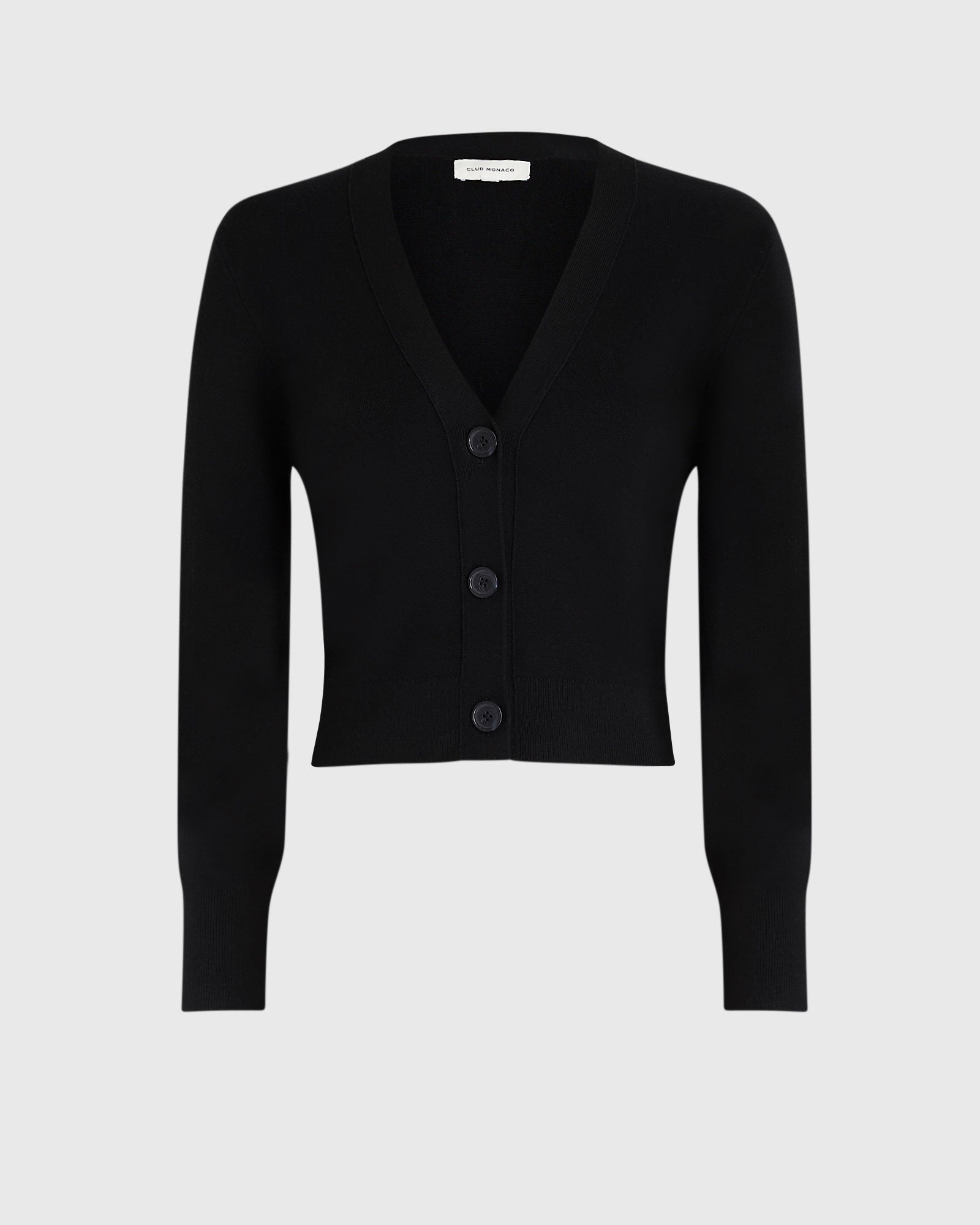 CLUB MONACO - Cardigan court - Noir