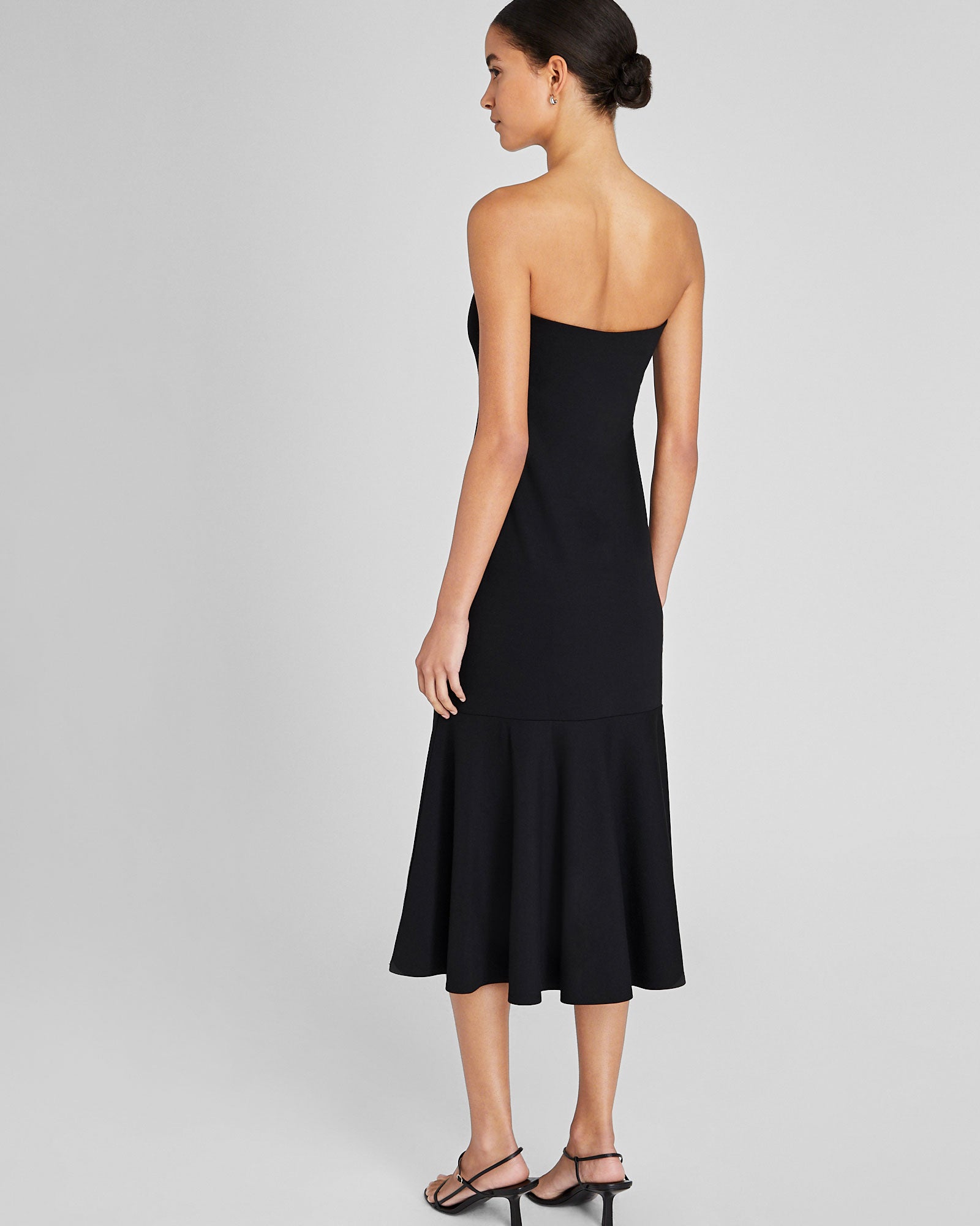 CLUB MONACO - Robe en tricot sans bretelles - Noir