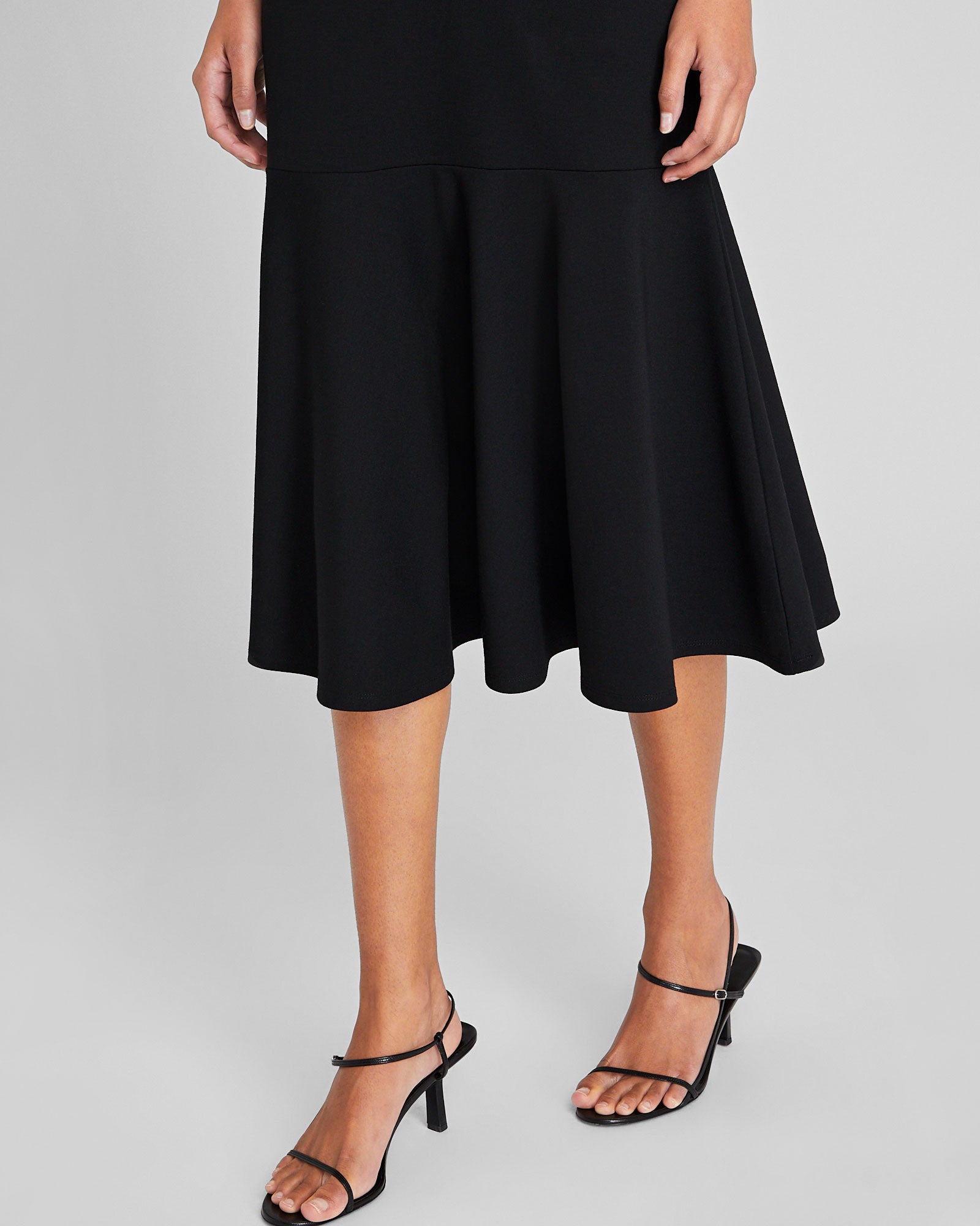 CLUB MONACO - Robe en tricot sans bretelles - Noir