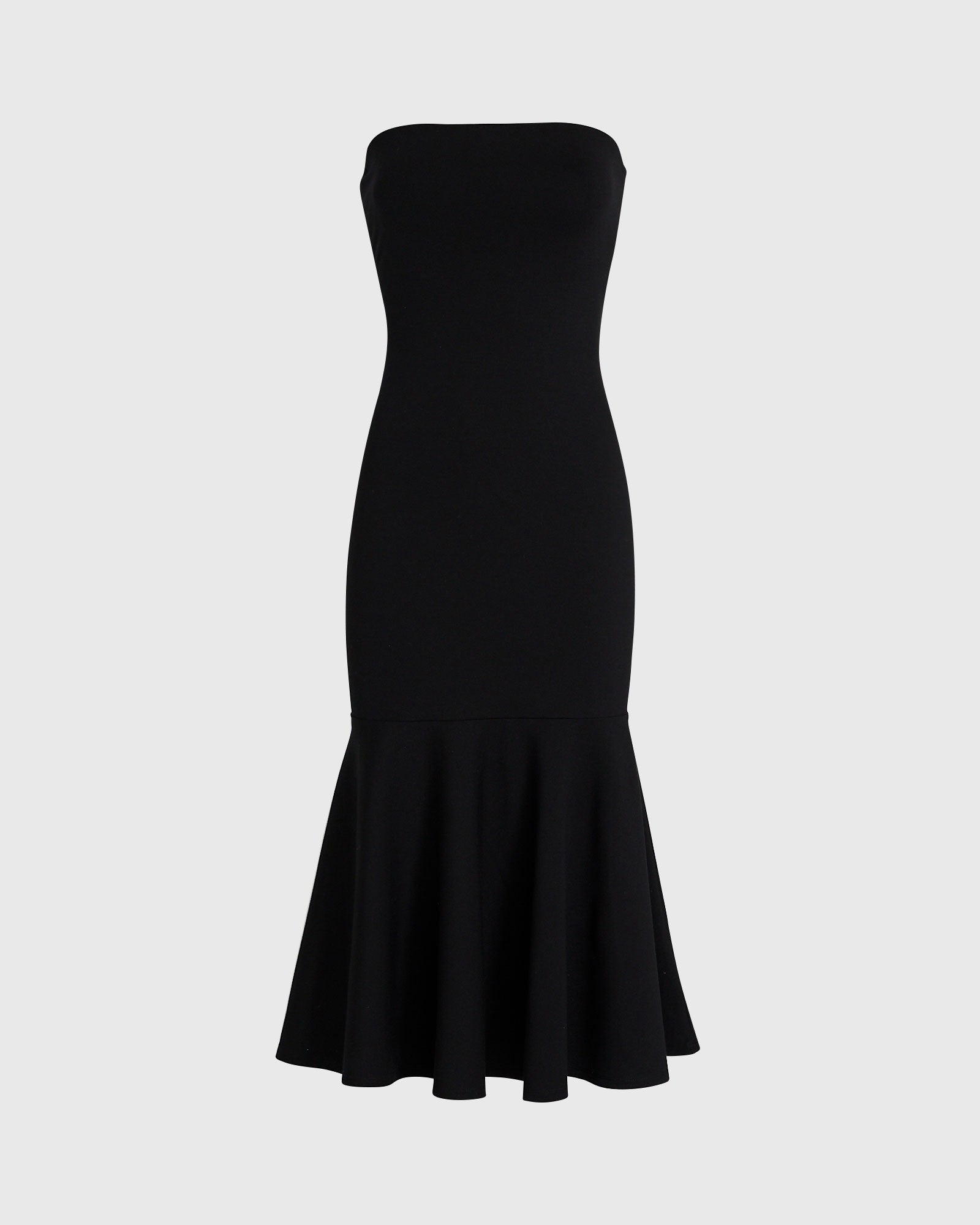 CLUB MONACO - Robe en tricot sans bretelles - Noir