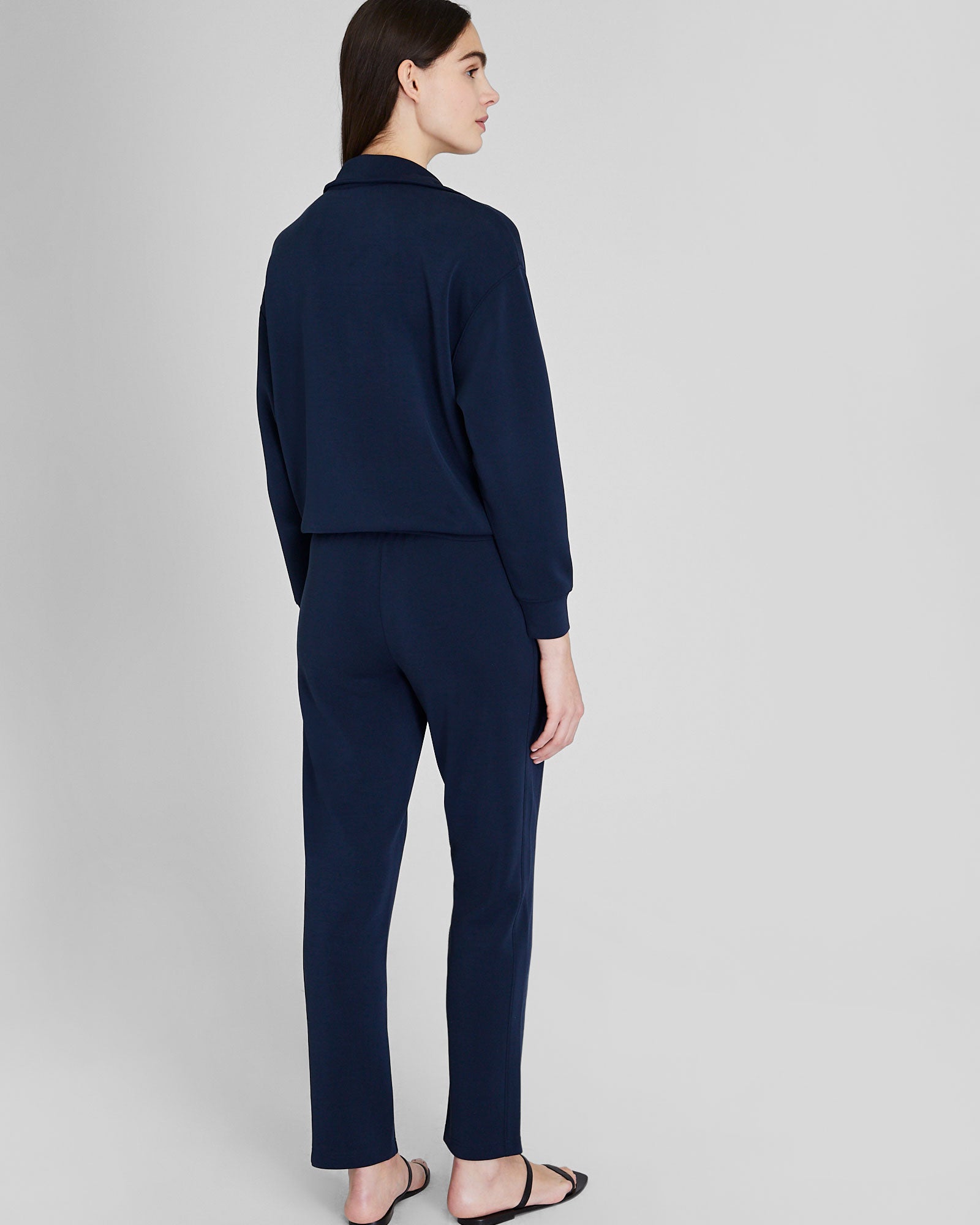 CLUB MONACO - Pantalon de survêtement moderne - Marine
