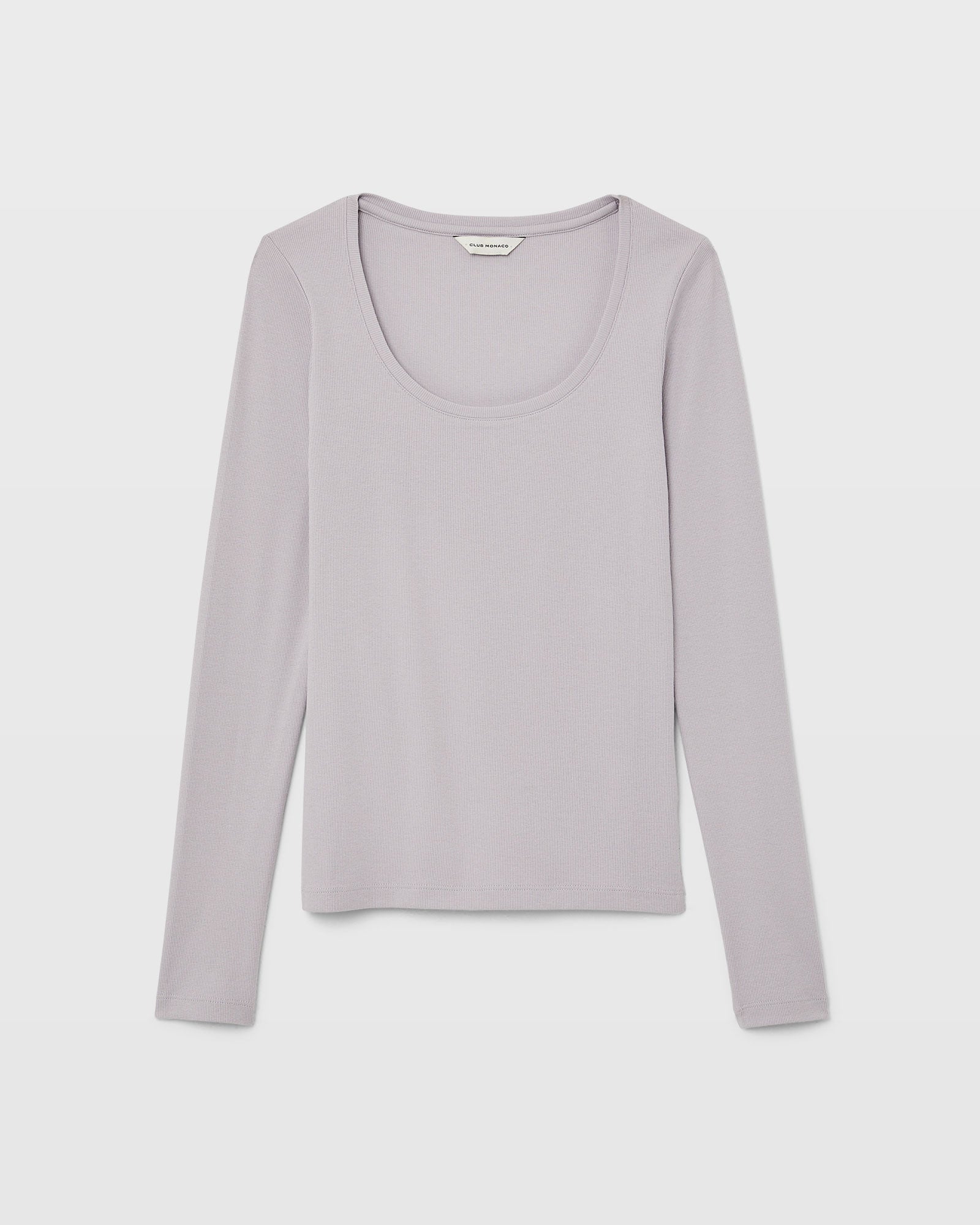 CLUB MONACO - Haut Carolena à encolure dégagée - Lilas doux