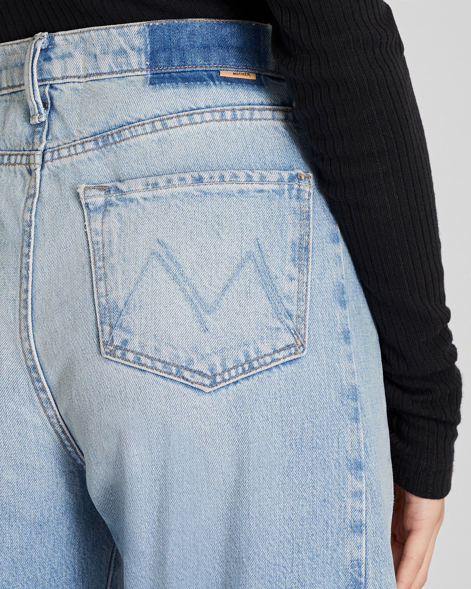 CLUB MONACO - MOTHER The Half Pipe Ankle Jeans - Denim