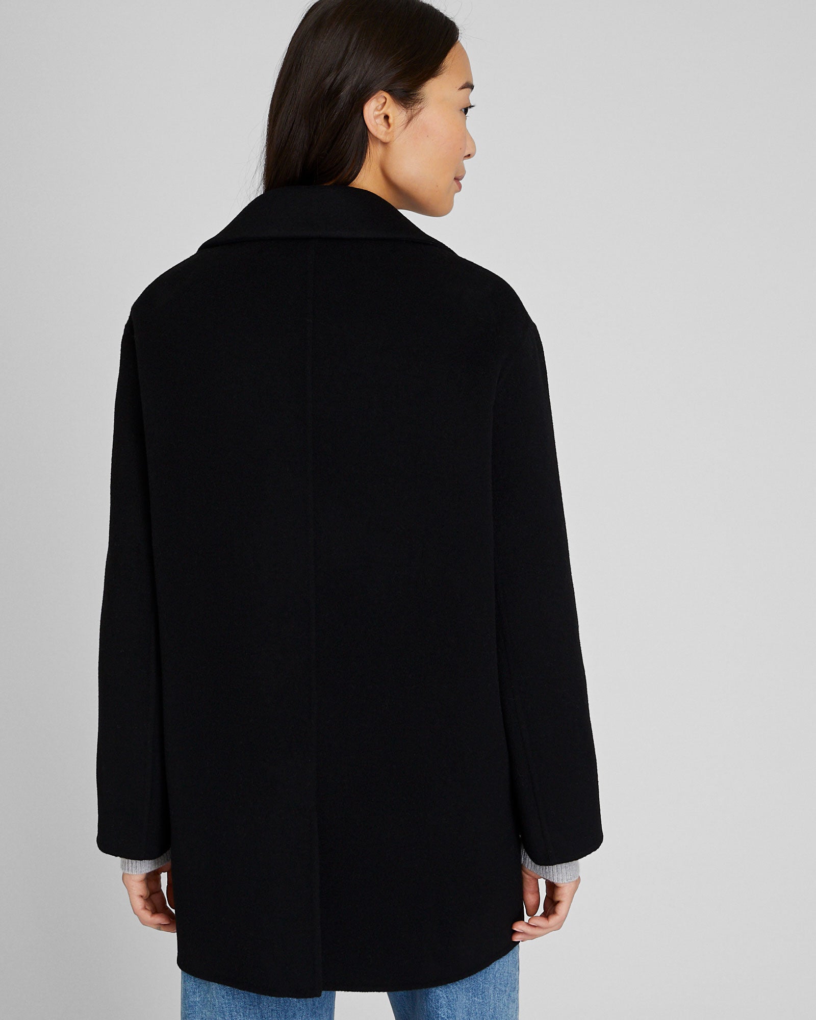 CLUB MONACO - Faith Midi Coat - Black