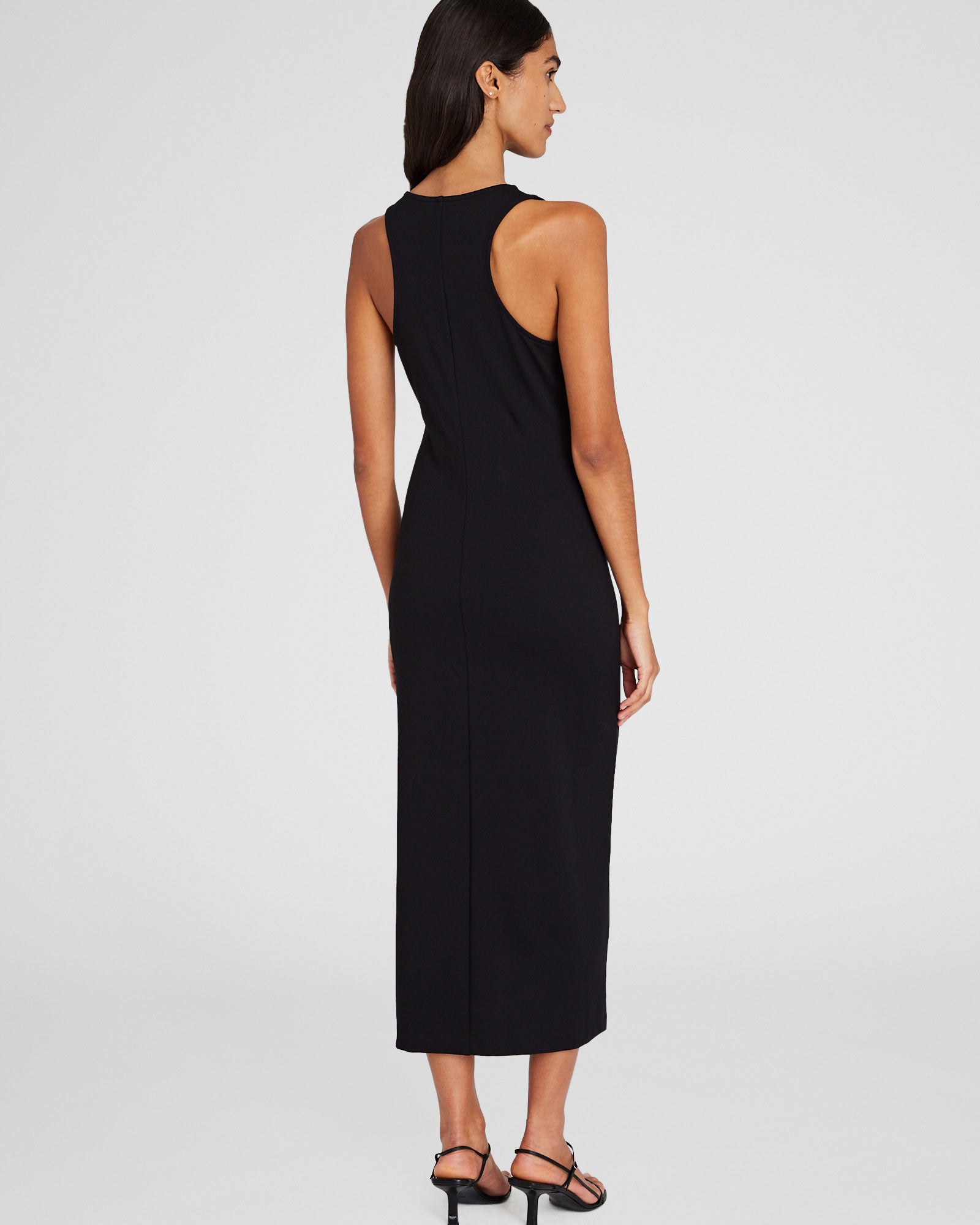 CLUB MONACO - Robe ajustée à dos nageur - Noir