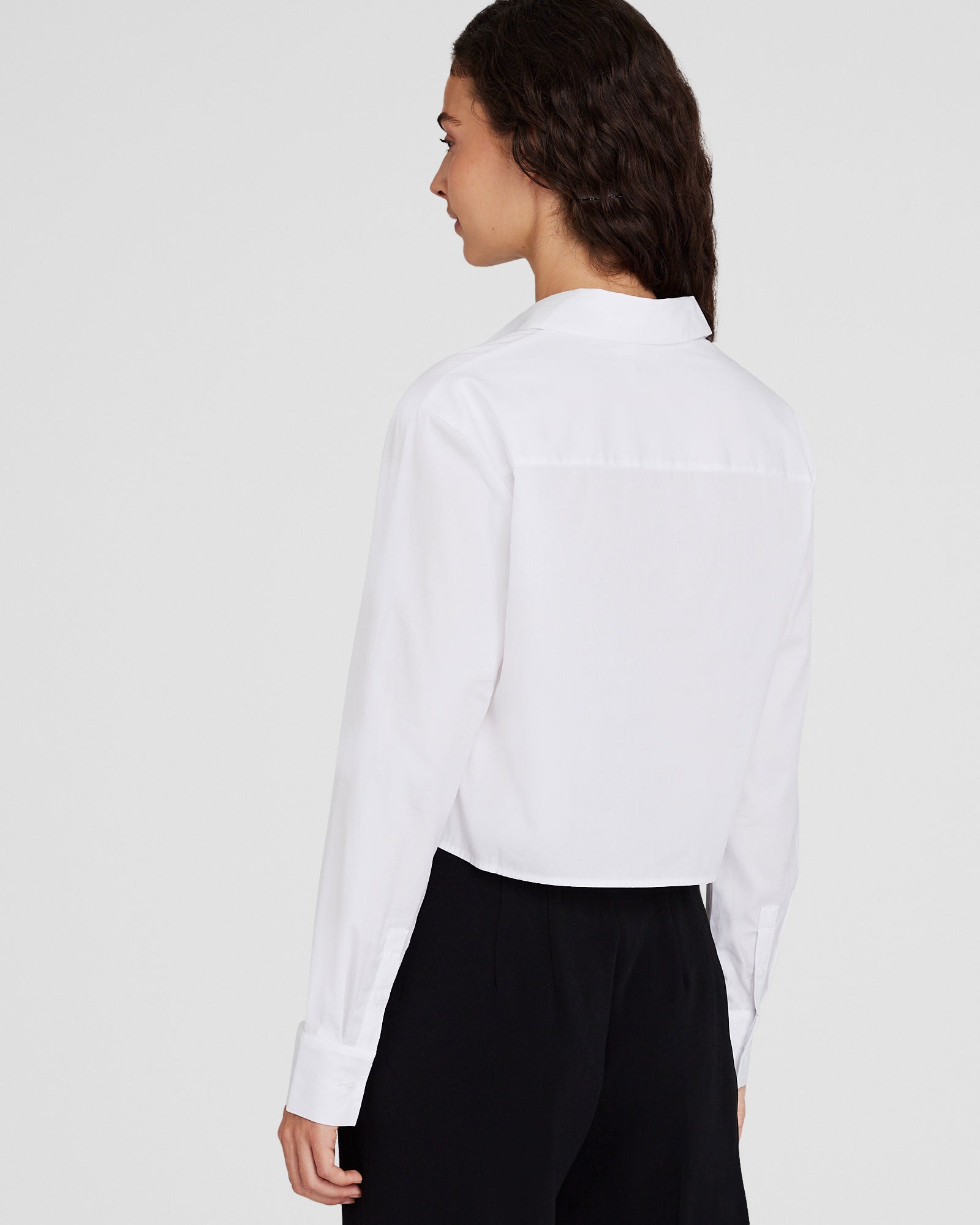 CLUB MONACO - CHEMISE COURTE À BOUTONS - Blanc