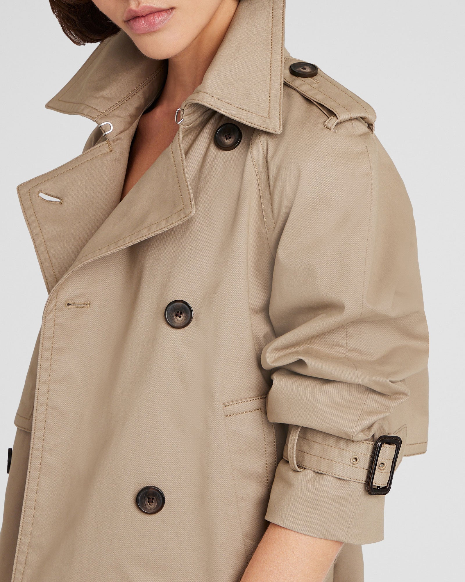 CLUB MONACO - Trench court - Kaki