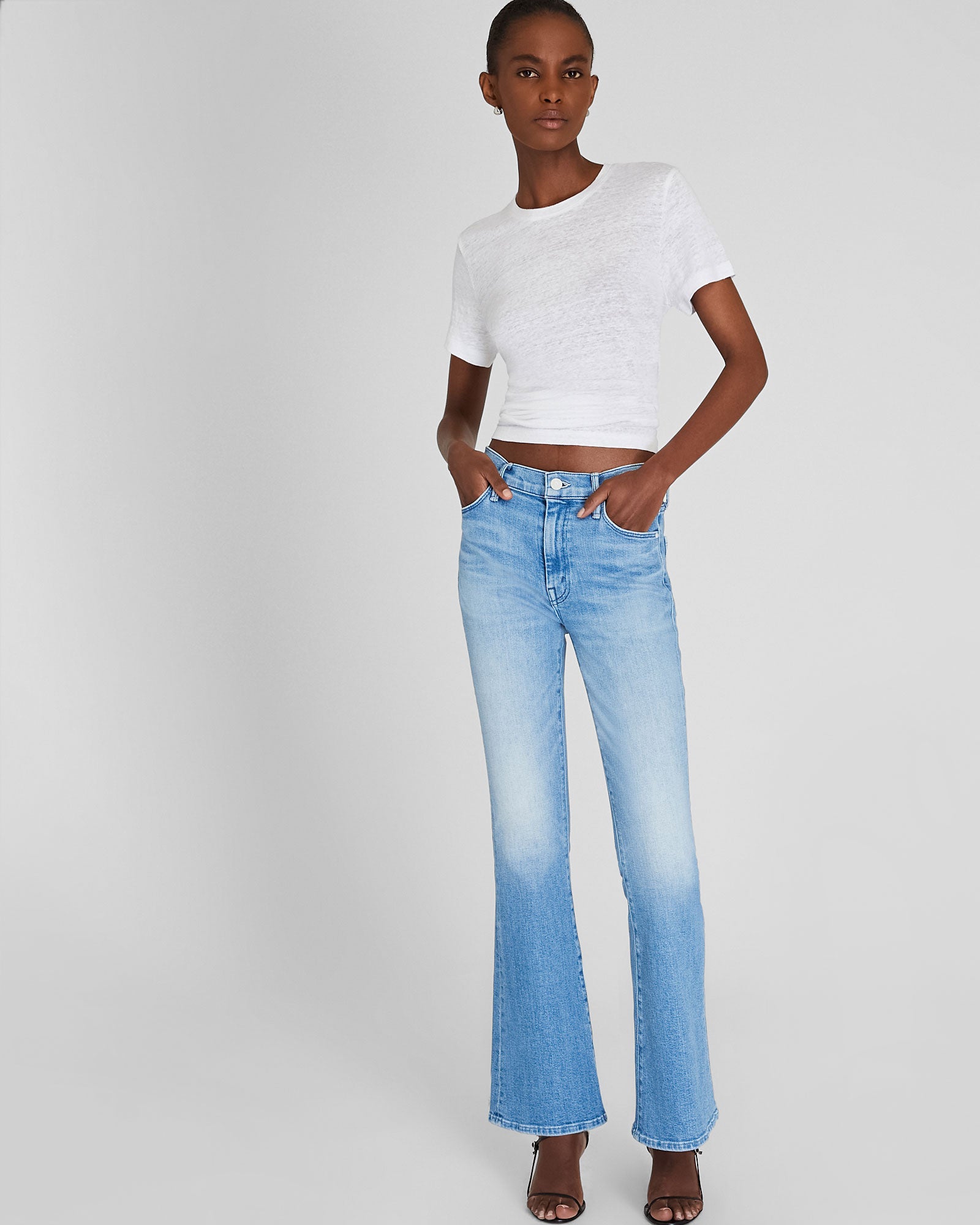 CLUB MONACO - Jeans The Weekender par MOTHER - Bleu moyen