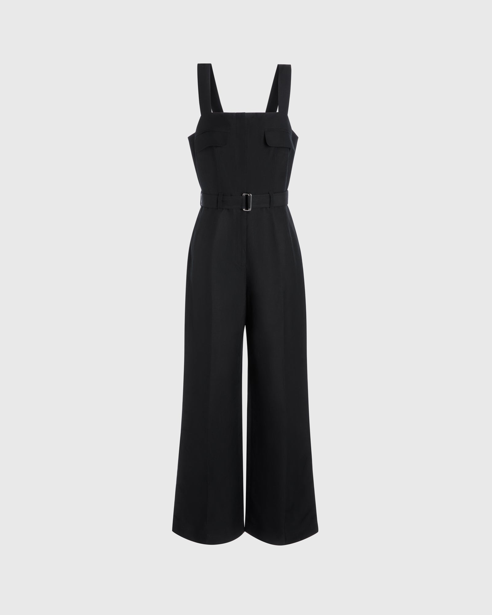 CLUB MONACO - Combinaison utilitaire à bretelles - Noir