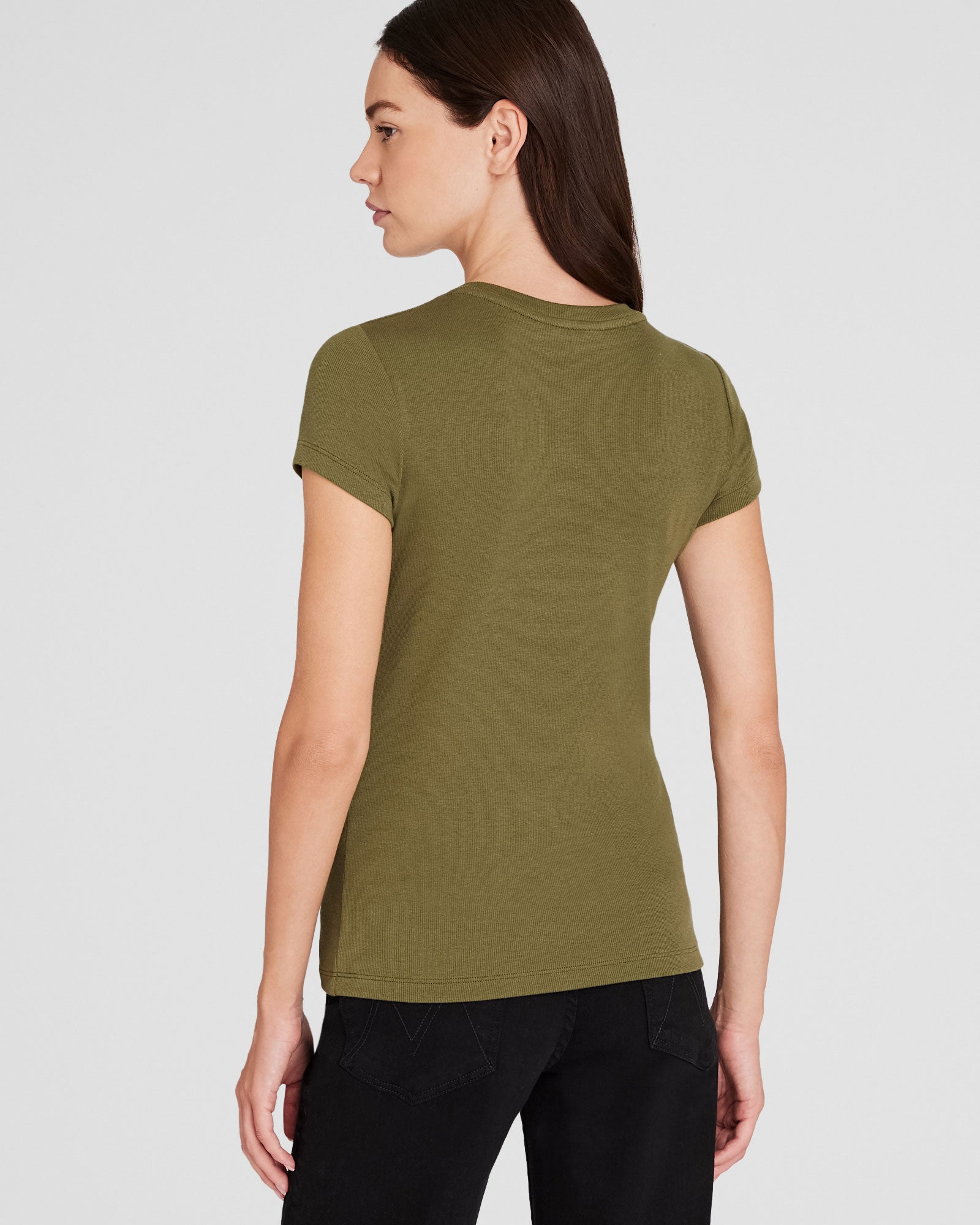 CLUB MONACO - T-shirt en coton pima Bowee - Tourbe