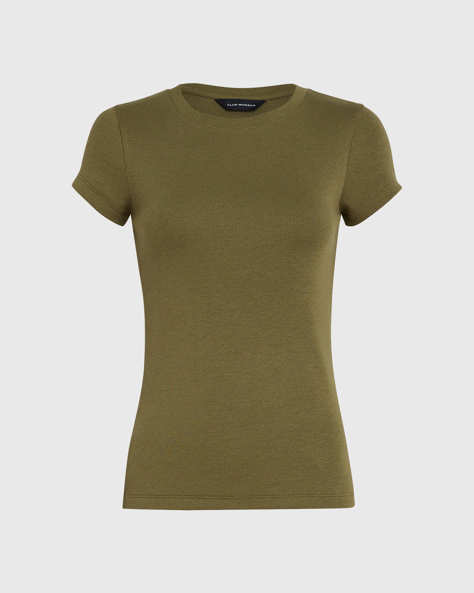 CLUB MONACO - T-shirt en coton pima Bowee - Tourbe
