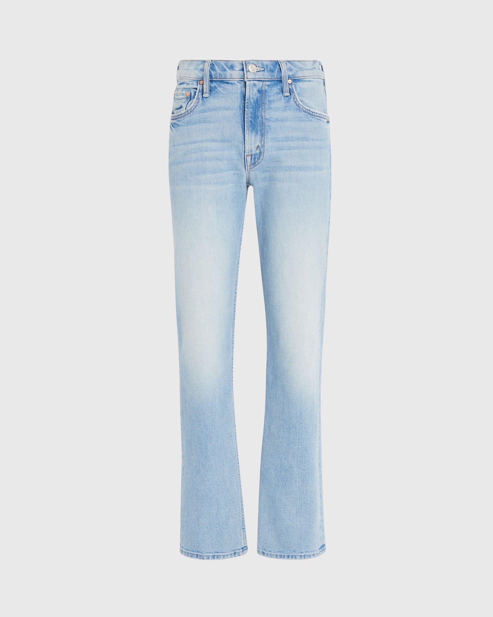 CLUB MONACO - MOTHER The Smarty Pants Skimp Jeans - Light Denim