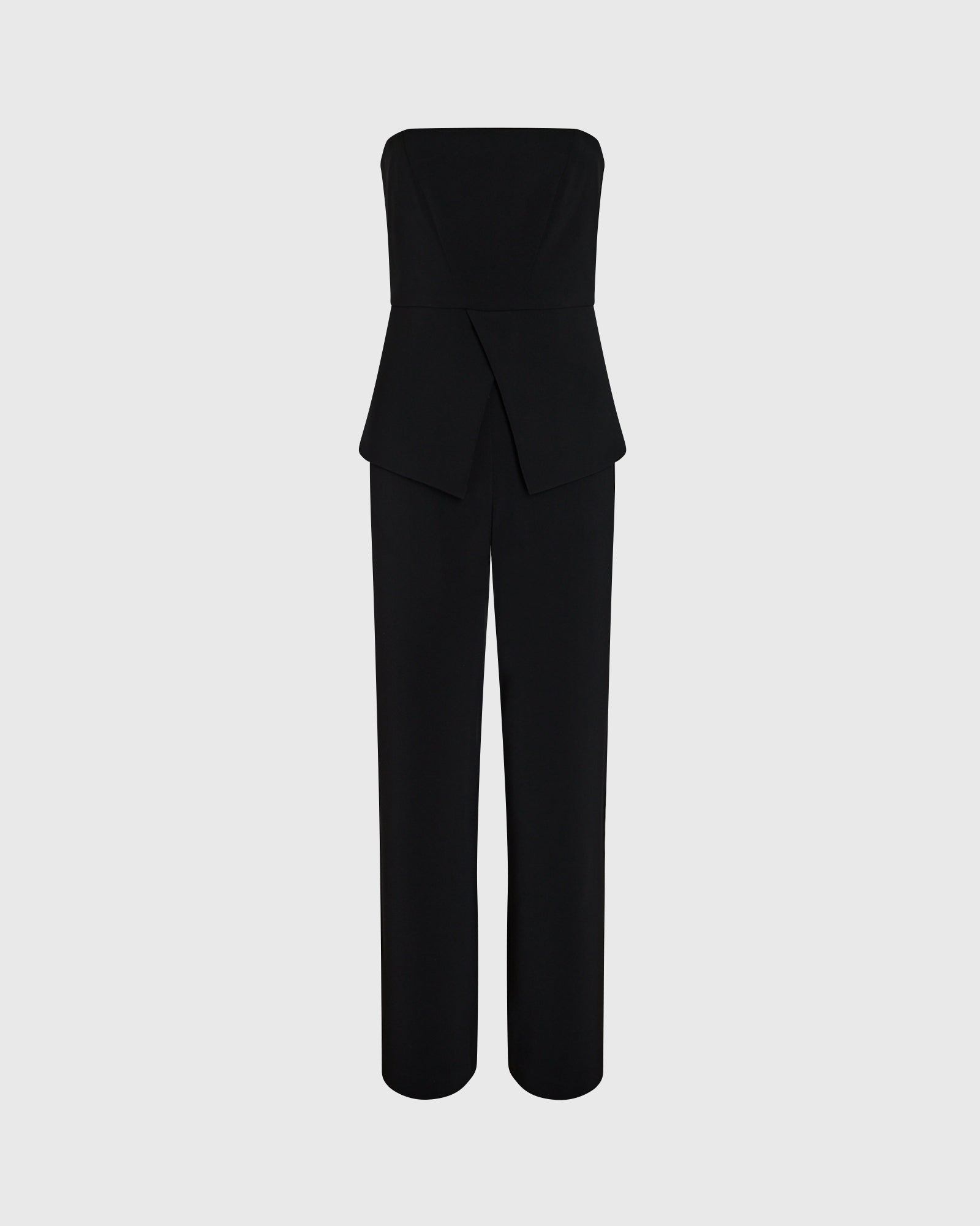 CLUB MONACO - Strapless Bustier Jumpsuit - Black