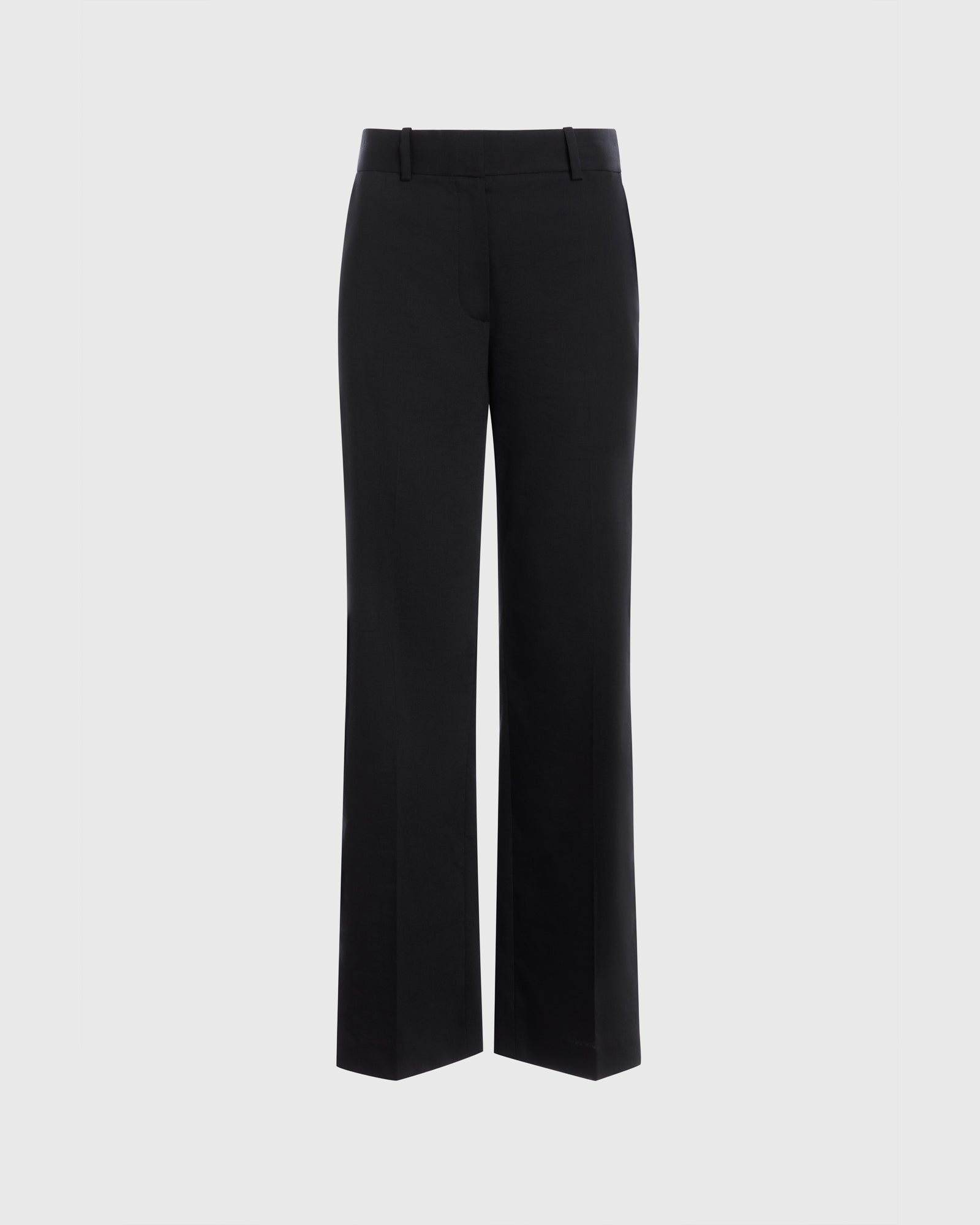 CLUB MONACO - Straight Fit Linen Trouser - Black