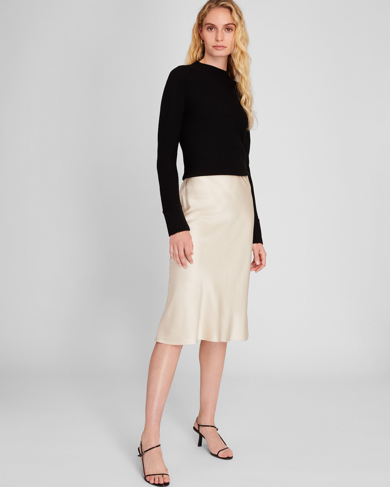 CLUB MONACO - Chandail en laine Tommie - Noir