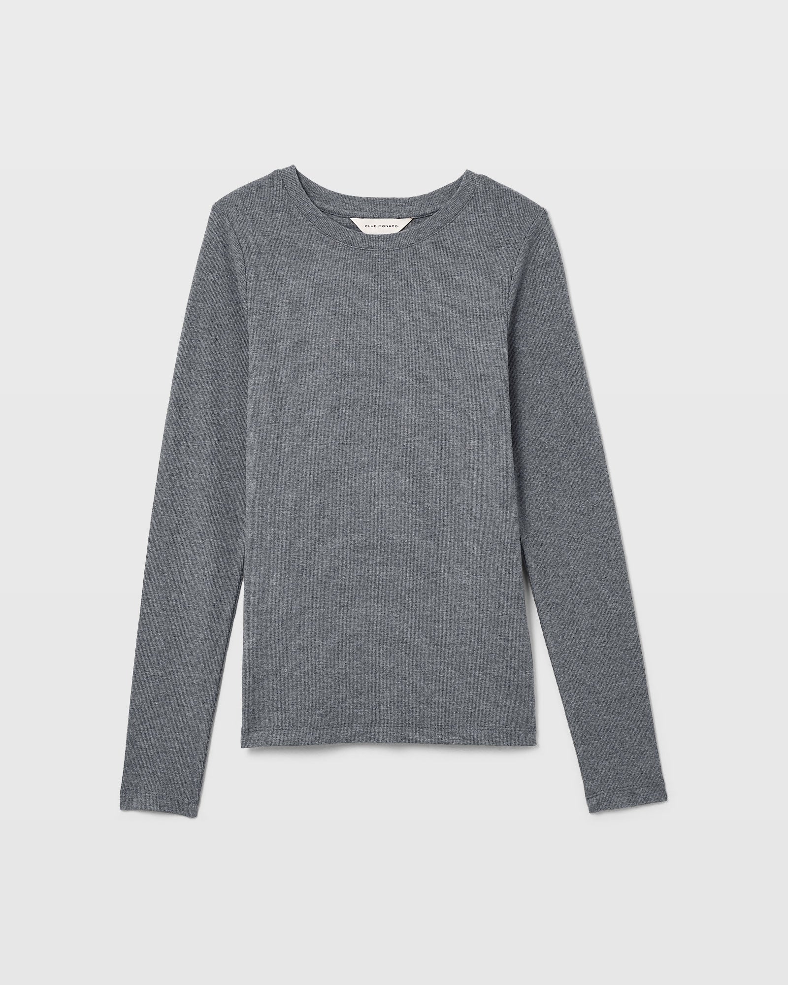 CLUB MONACO - Haut Carolena - Gris chiné foncé