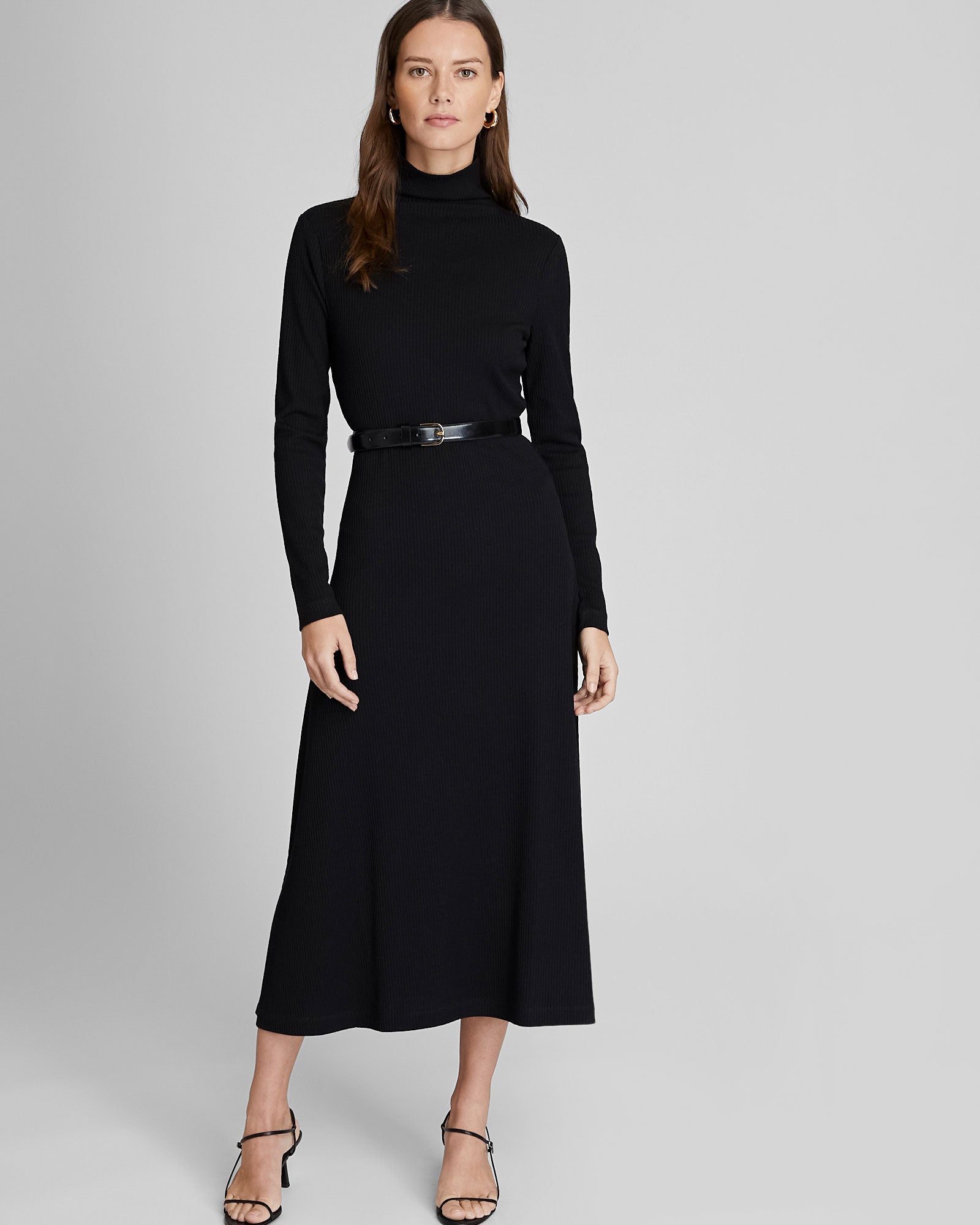 CLUB MONACO - Robe en tricot Melissah - Noir
