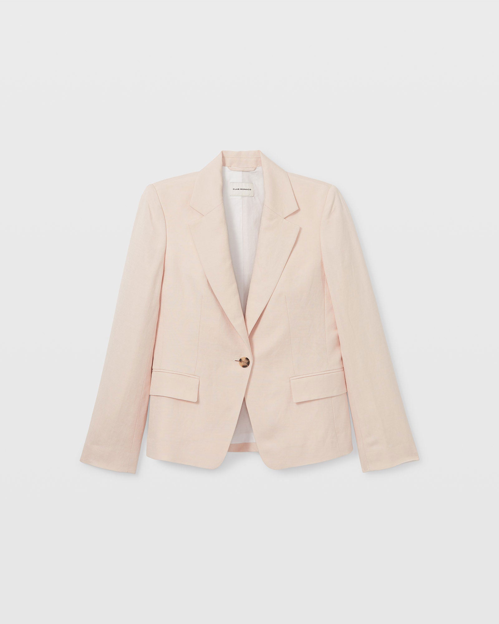 CLUB MONACO - Blazer en lin classique - Blanc