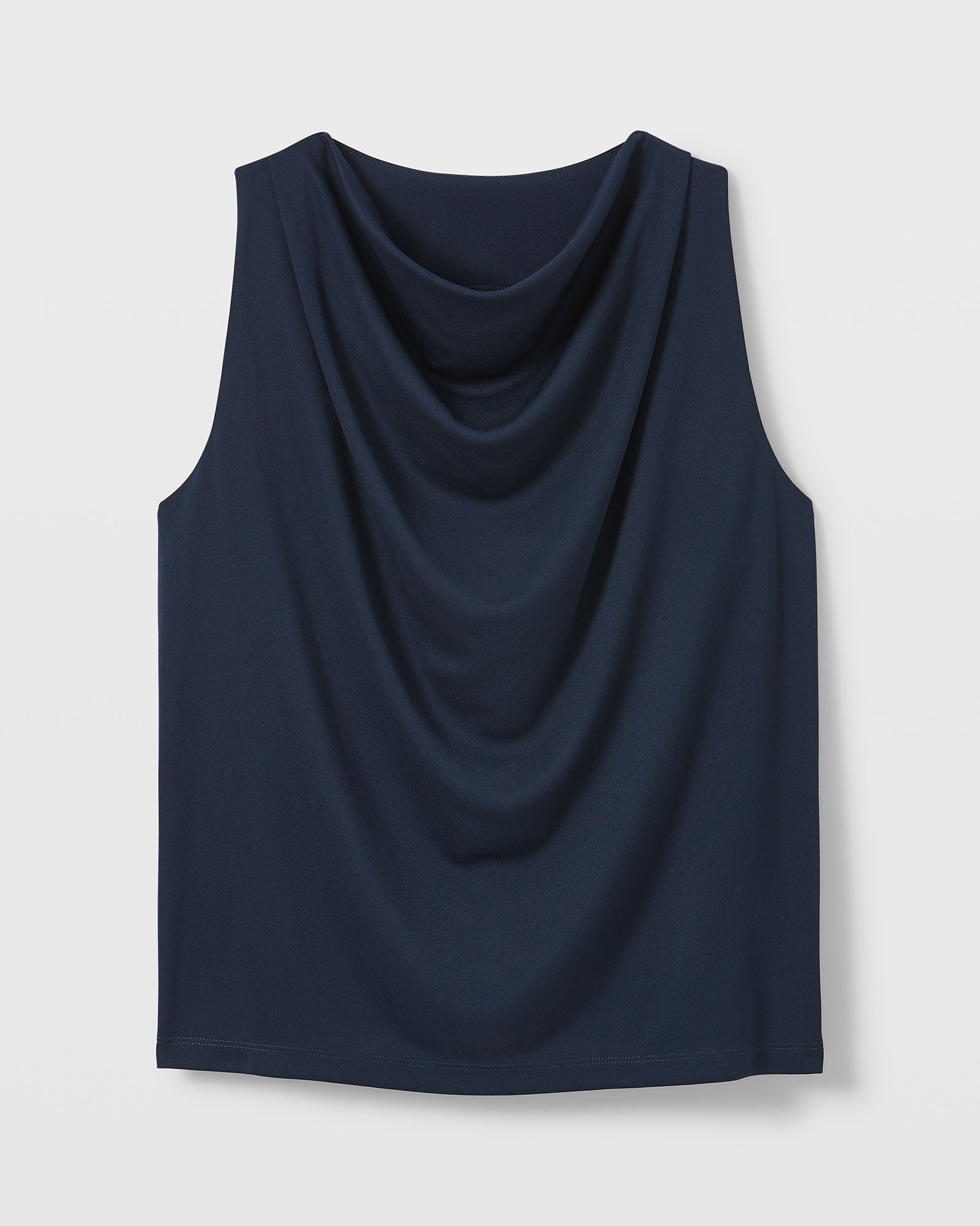 CLUB MONACO - Haut romantique en jersey - Marine