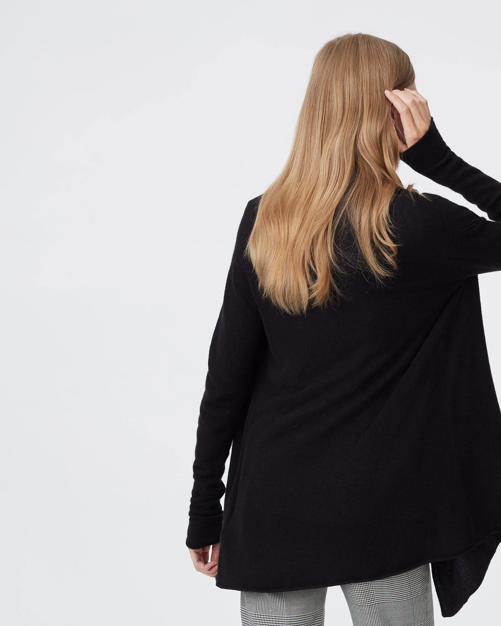 CLUB MONACO - Cristina Cashmere Cardigan - Black