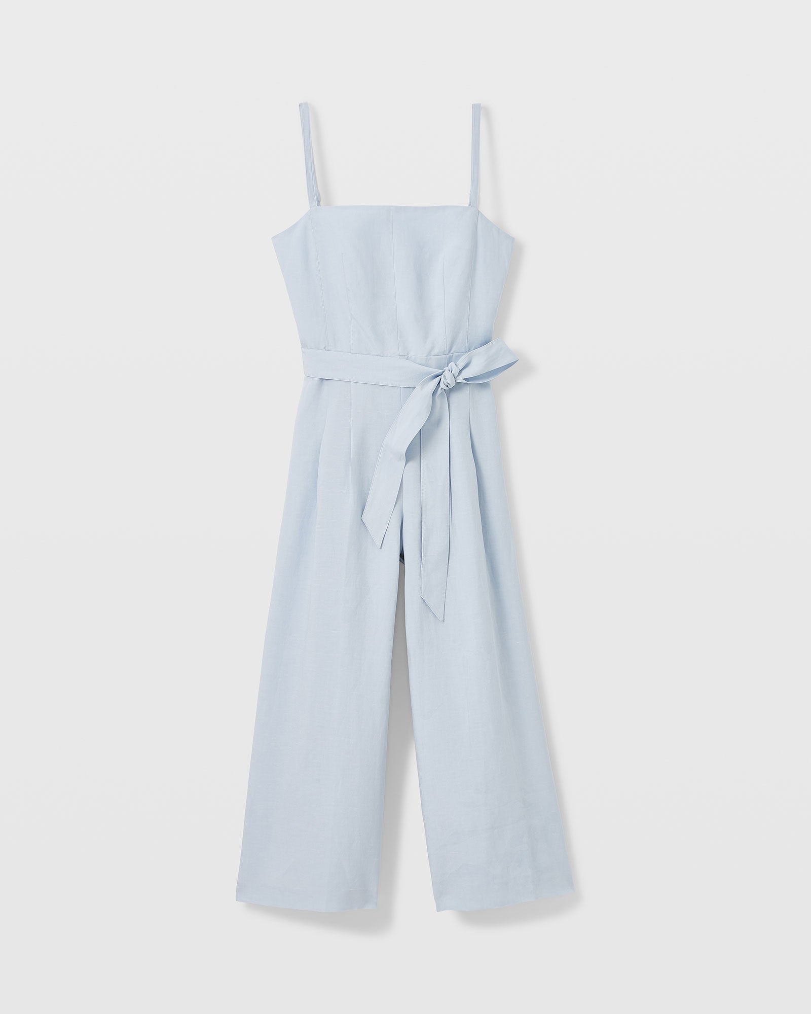 CLUB MONACO - Square Neck Jumpsuit - Light Blue