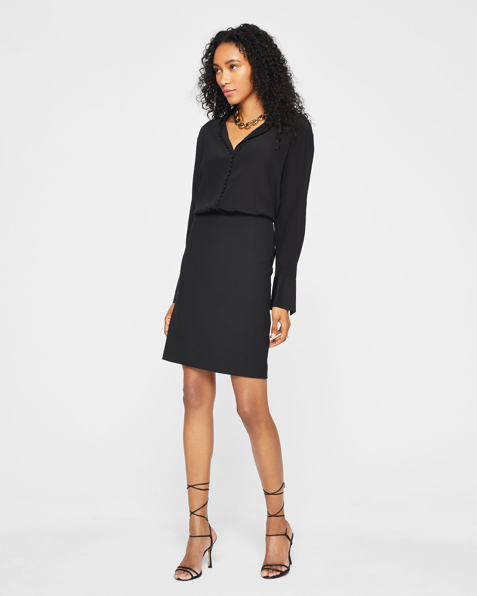 CLUB MONACO - Borrem Skirt - Noir