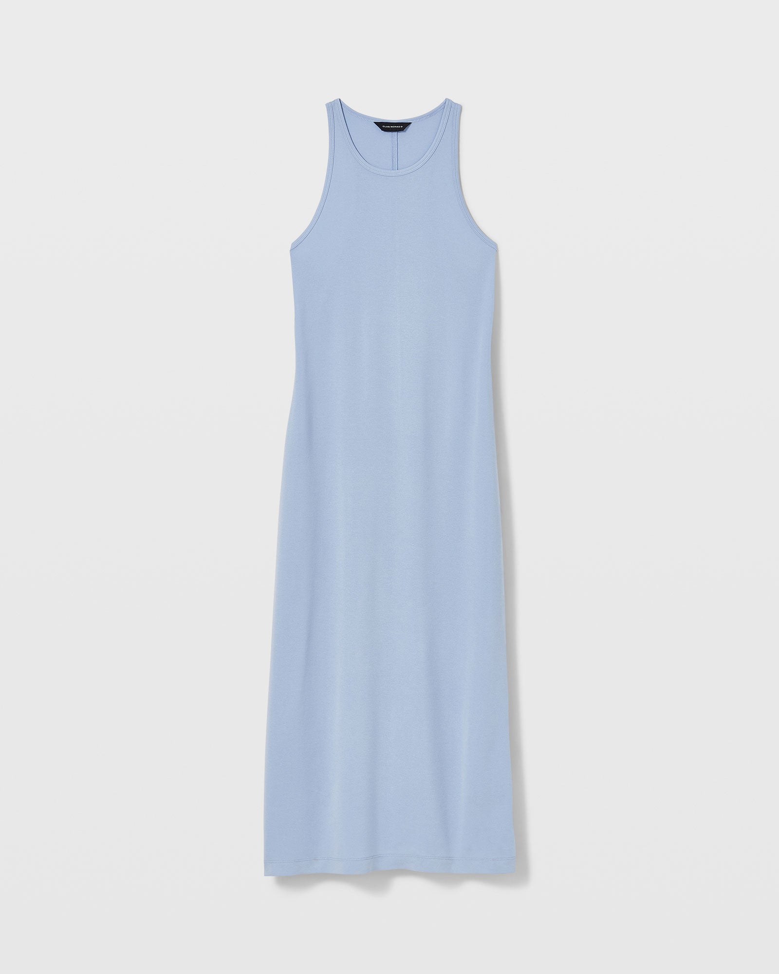 CLUB MONACO - Robe longue dos nageur sans manches - Bleu