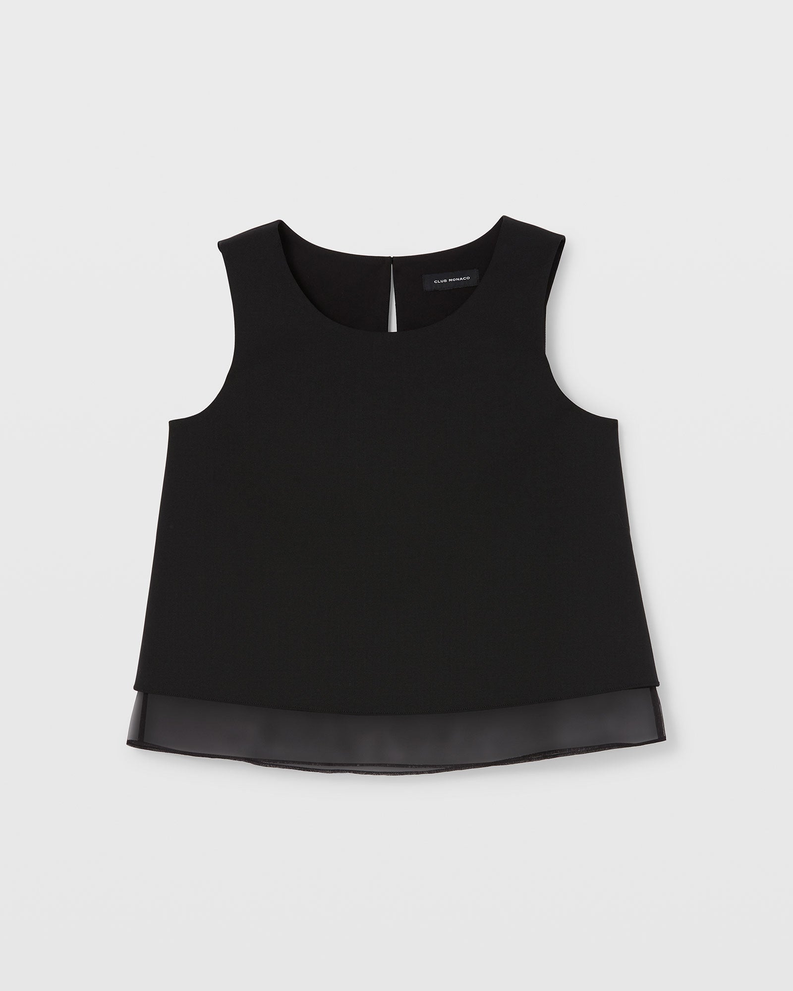 CLUB MONACO - Débardeur multicouche - Blanc