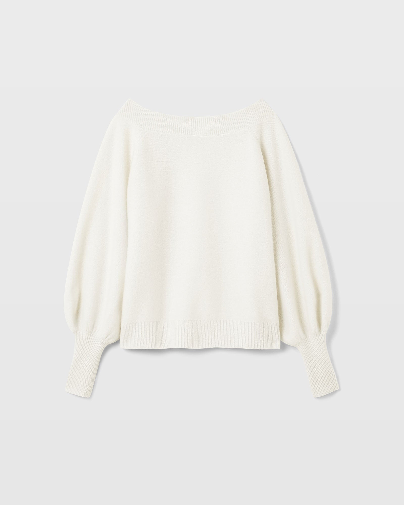 CLUB MONACO - Off-The-Shoulder Cashmere Sweater - White