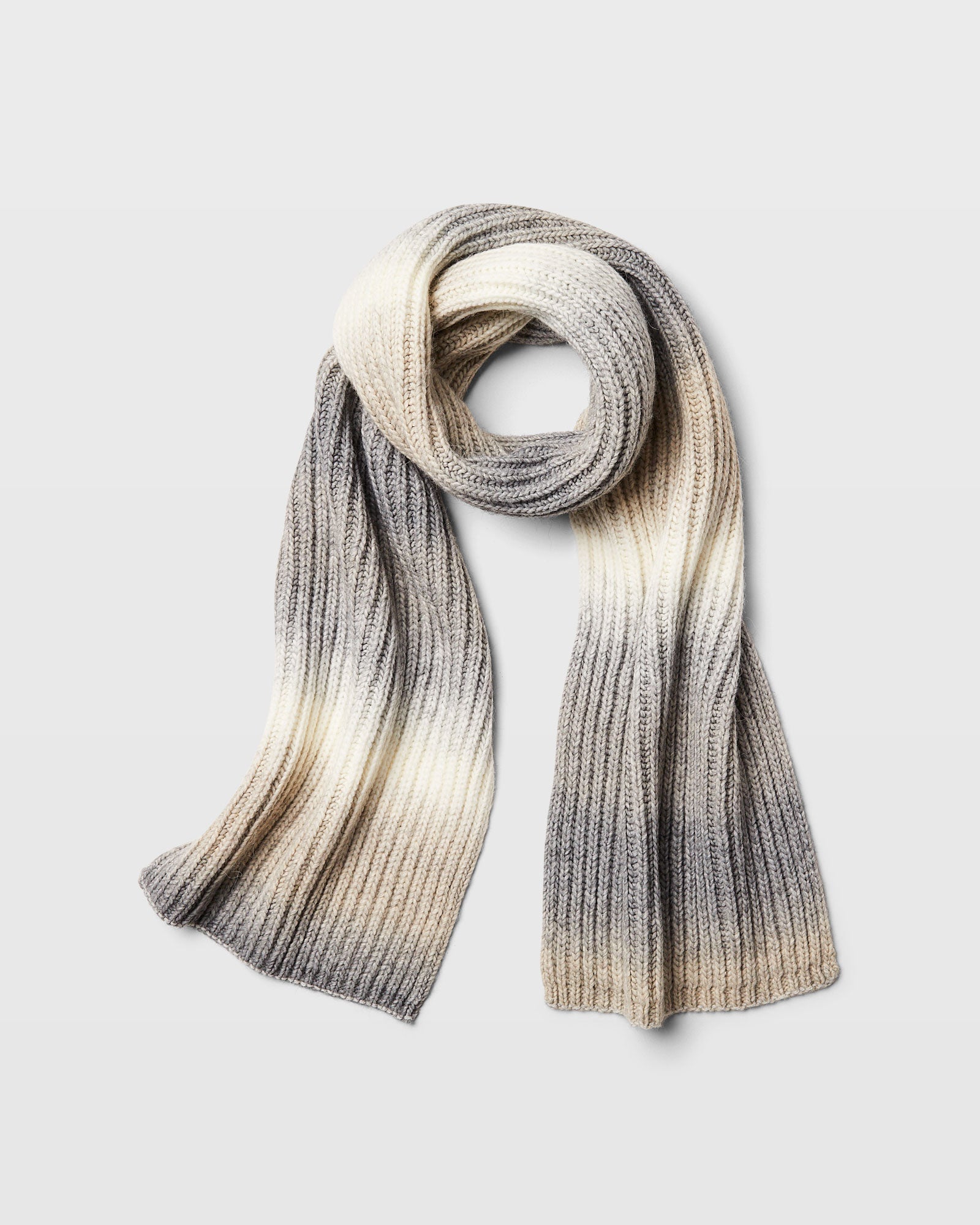 CLUB MONACO - Écharpe ombrée - Mélange Gris