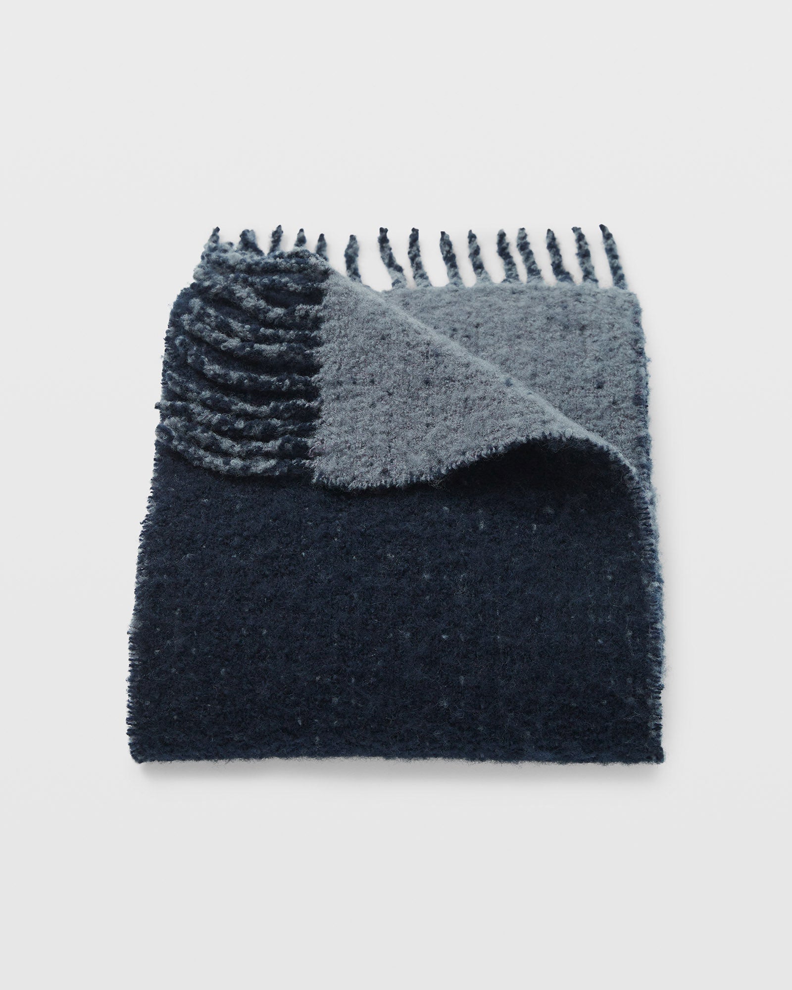 CLUB MONACO - Écharpe en laine moelleuse - Anthracite