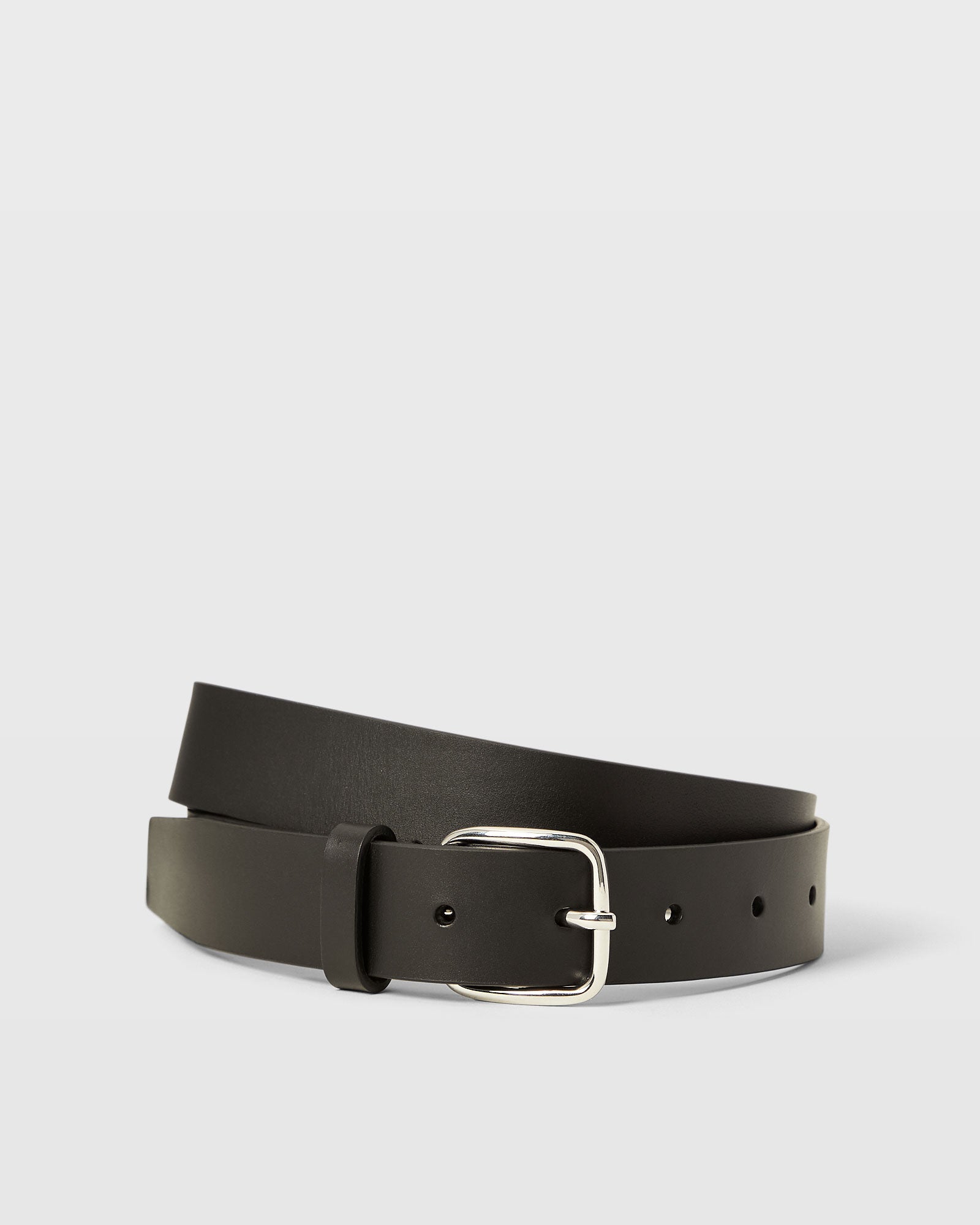 CLUB MONACO - Ceinture habillée raffinée - Noir