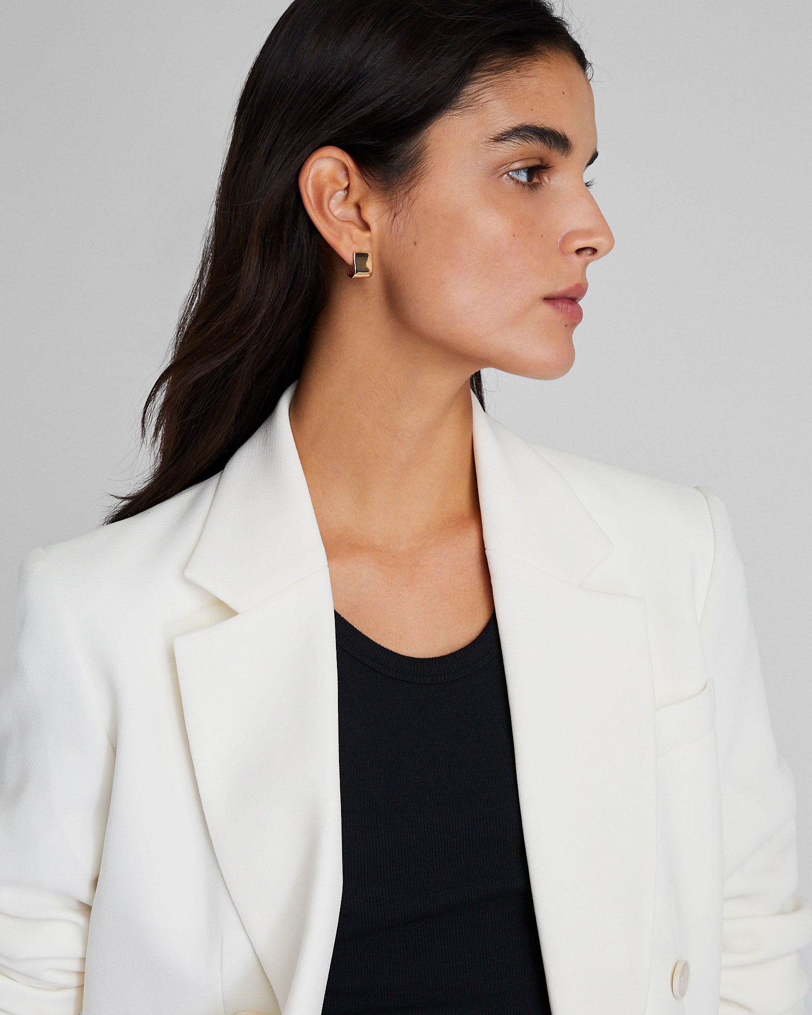 CLUB MONACO - Wide Huggies - Or