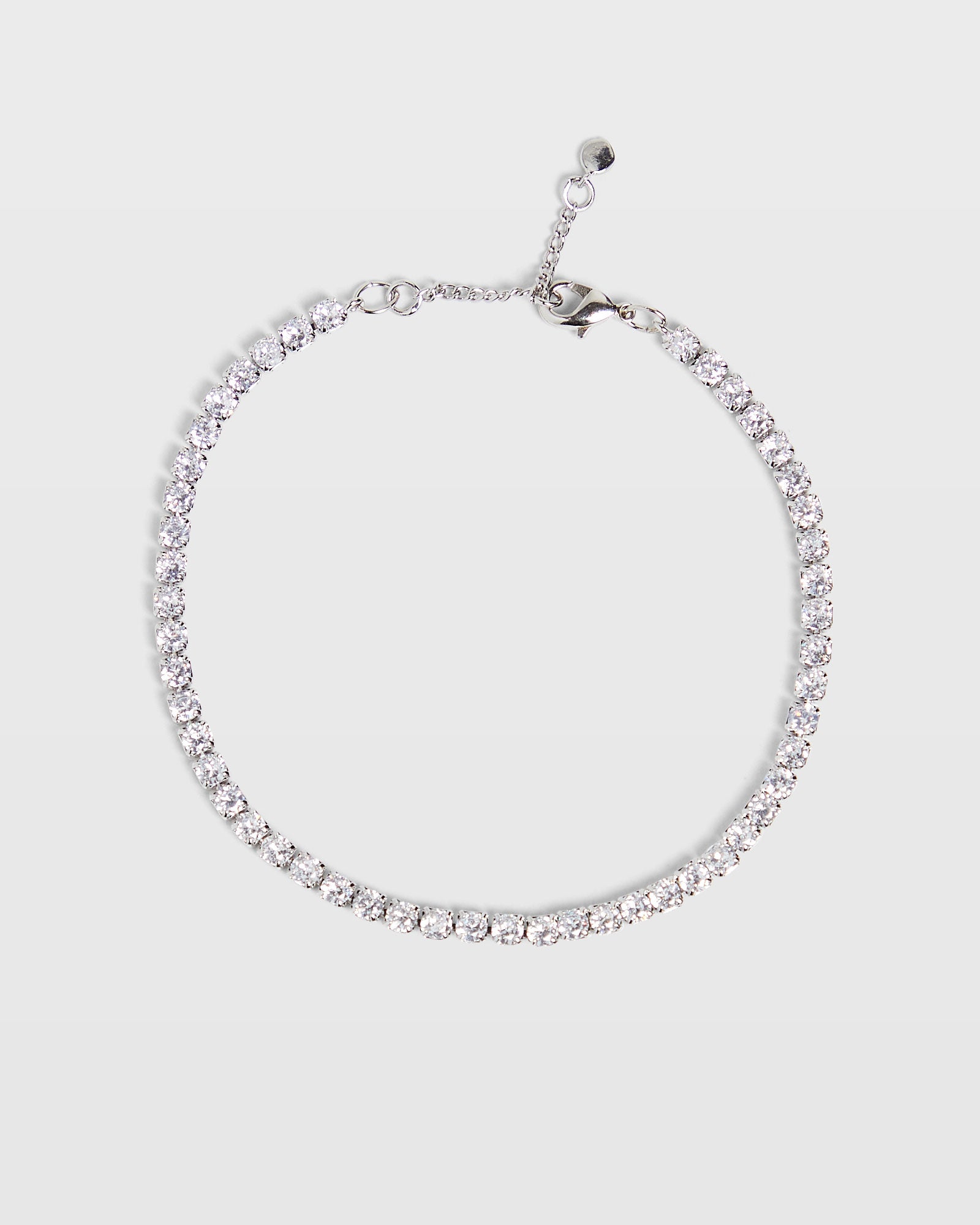 CLUB MONACO - Tennis Bracelet - Silver