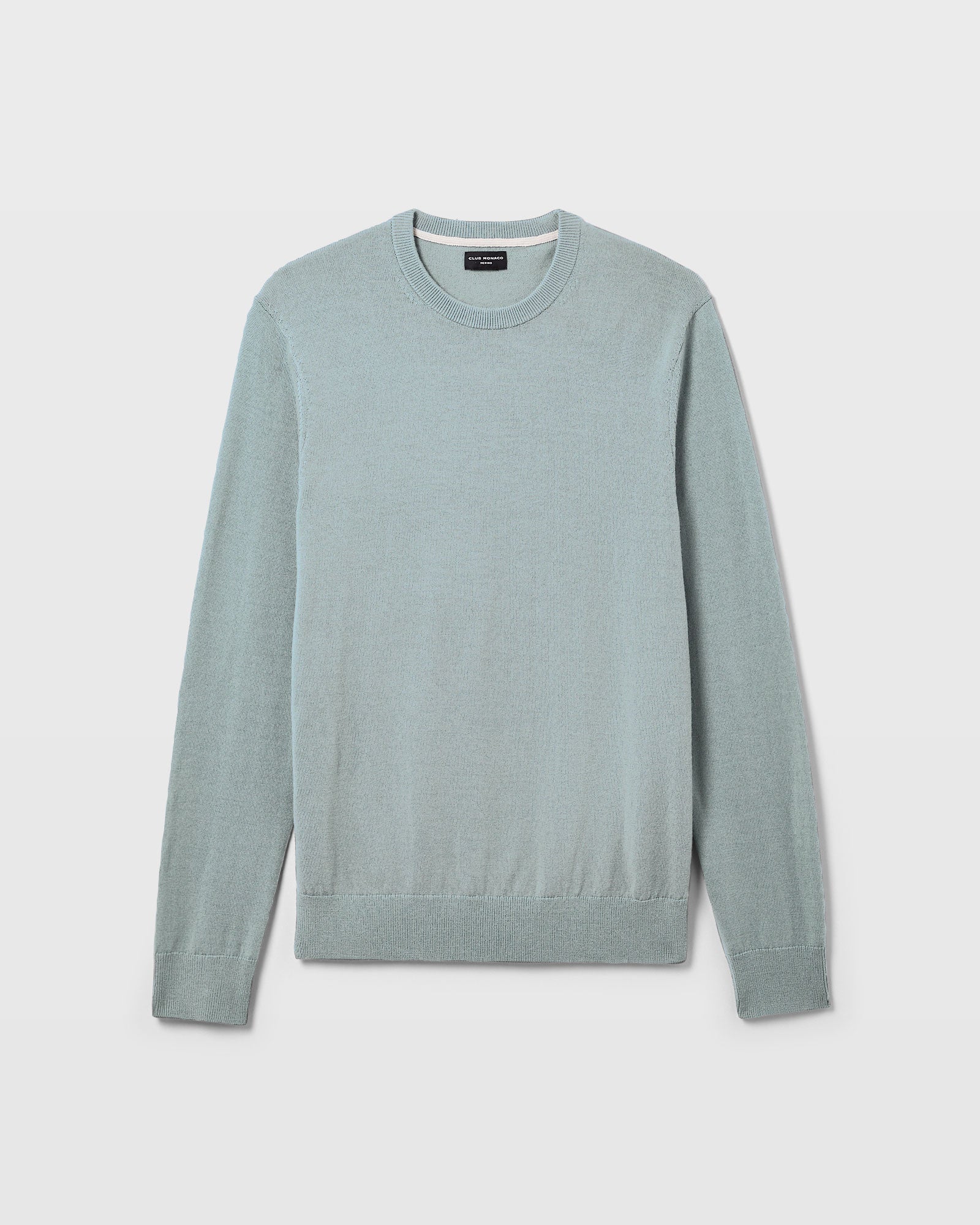 CLUB MONACO - Merino Crewneck - Green