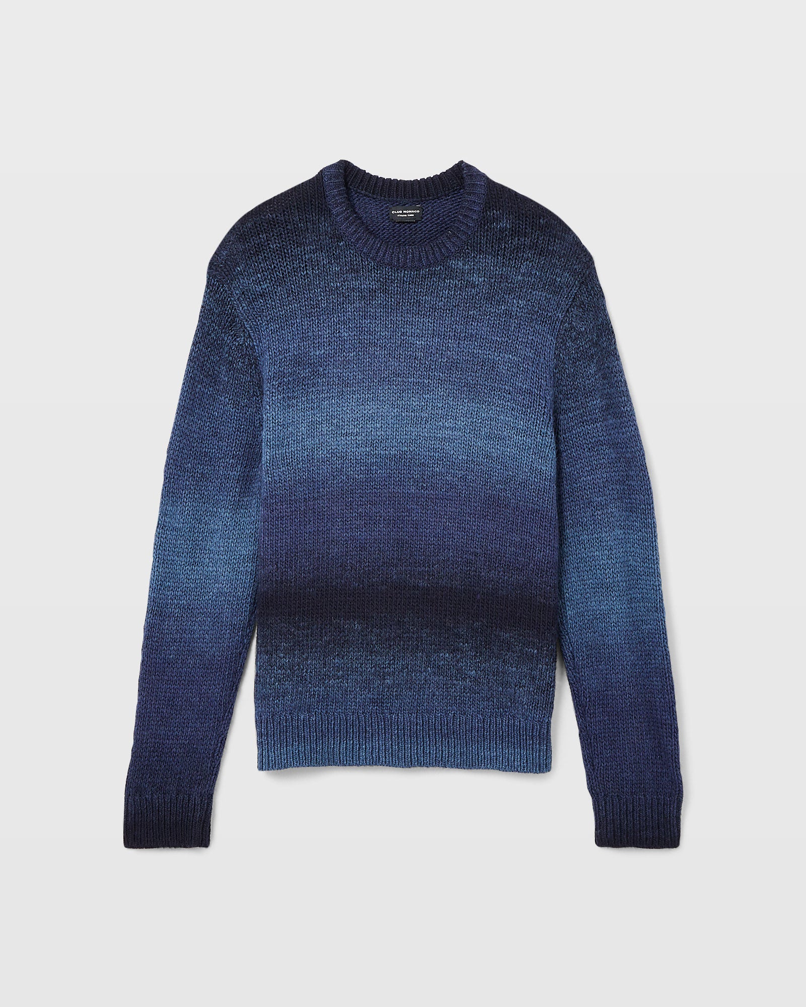 CLUB MONACO - Ombré Crewneck - Navy Mix