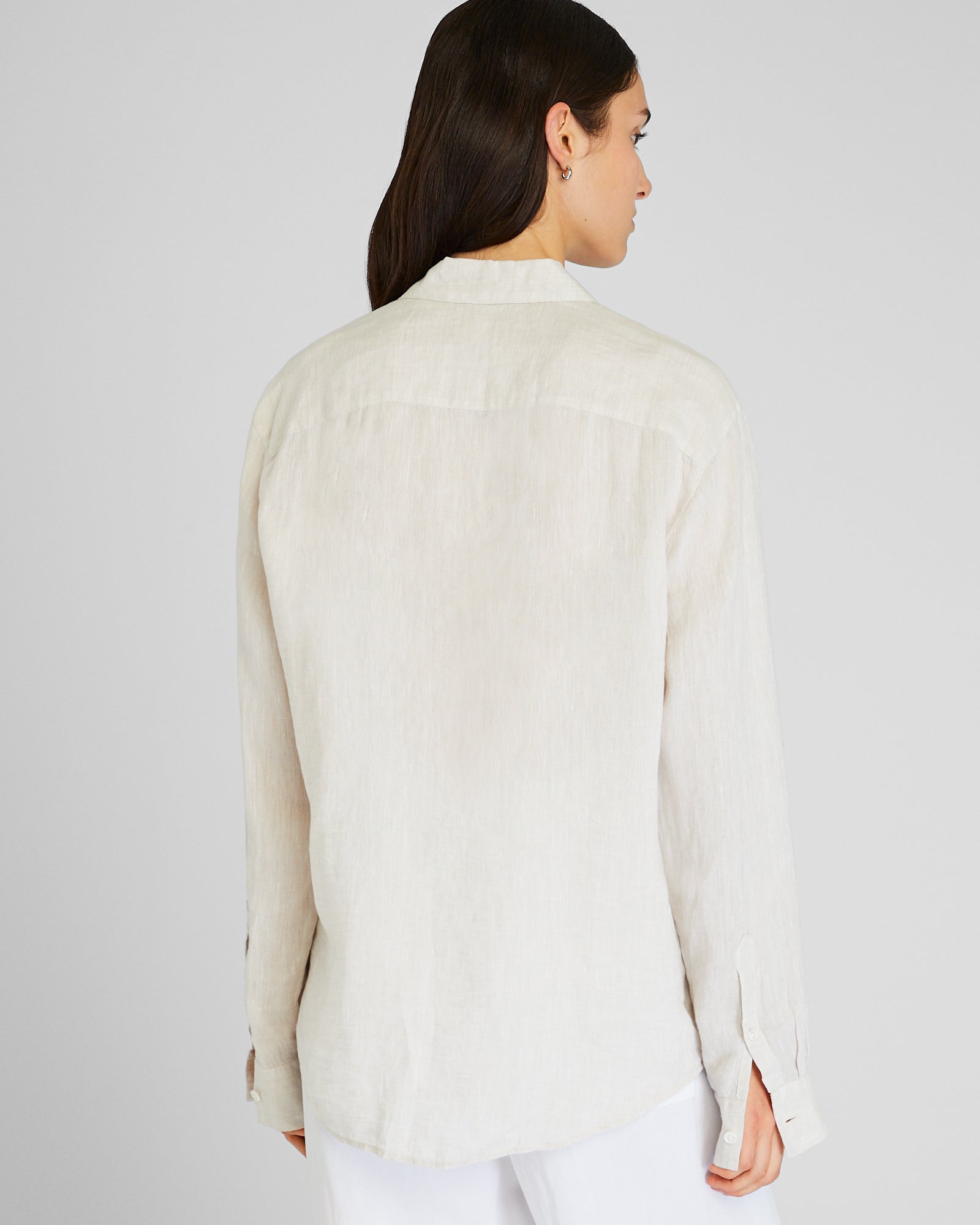 CLUB MONACO - Chemise en lin Carlo Basetti - Naturel