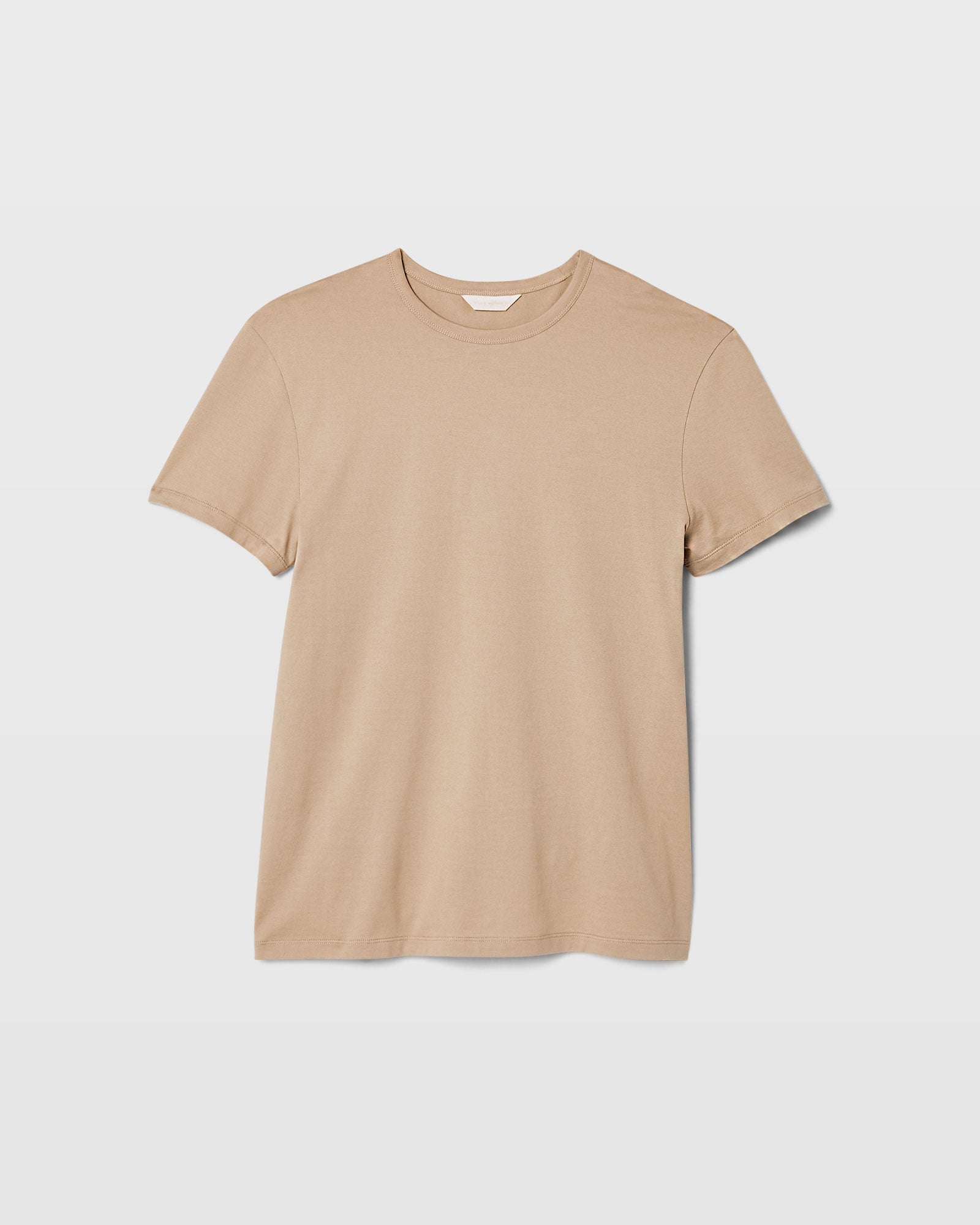 CLUB MONACO - Japanese Cotton Short Sleeve Tee - Tan