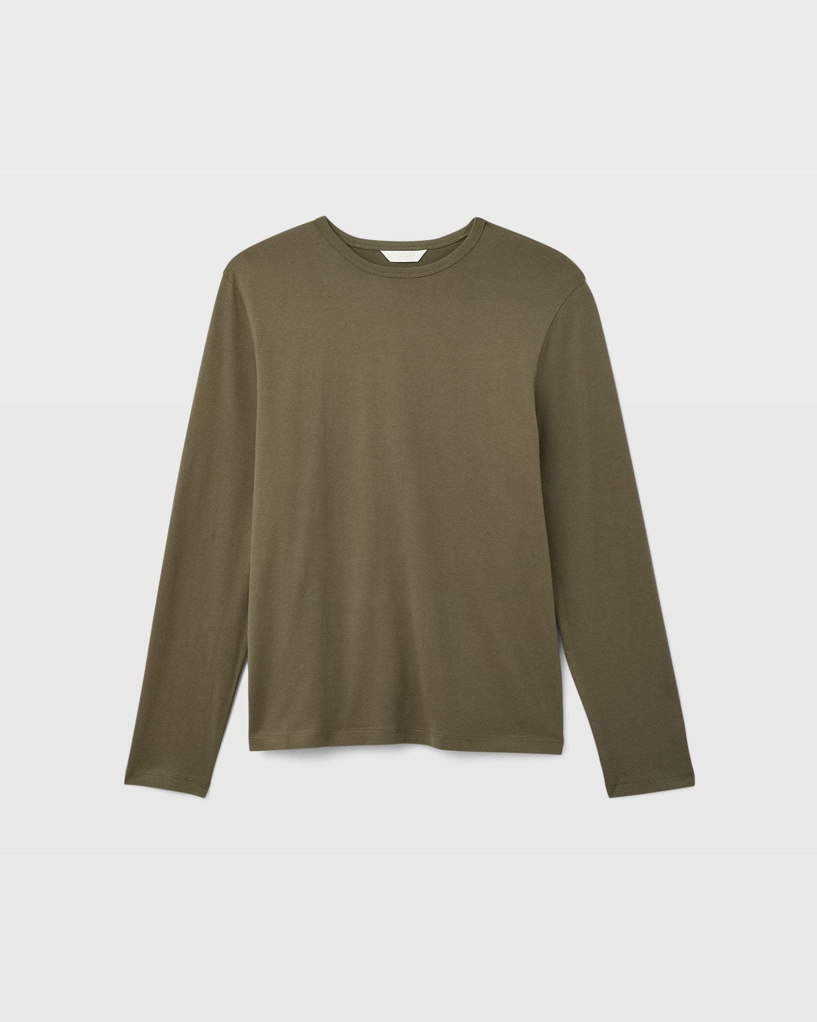 CLUB MONACO - T-shirt japonais à manches longues - Olive foncée